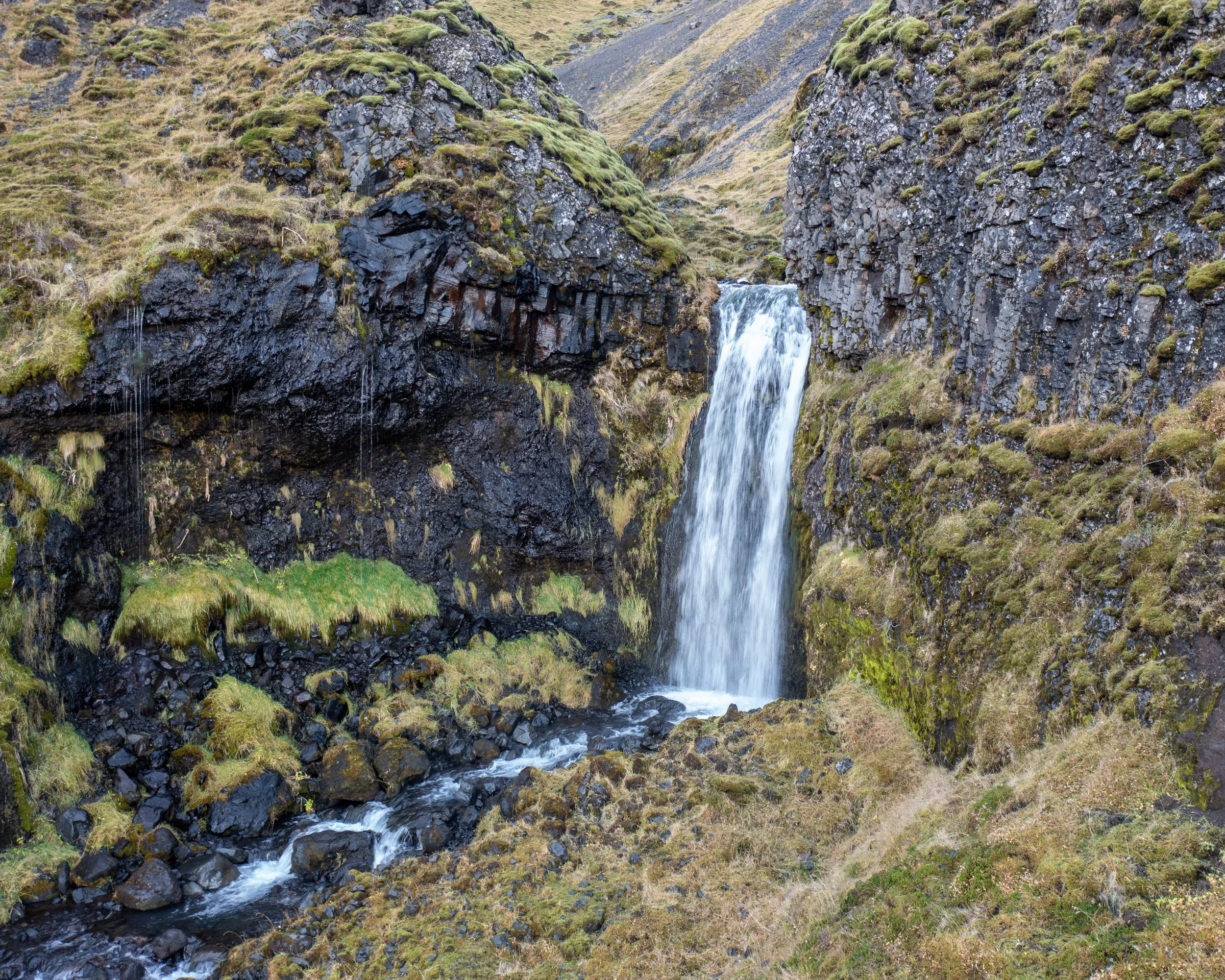 Waterfall in Selá