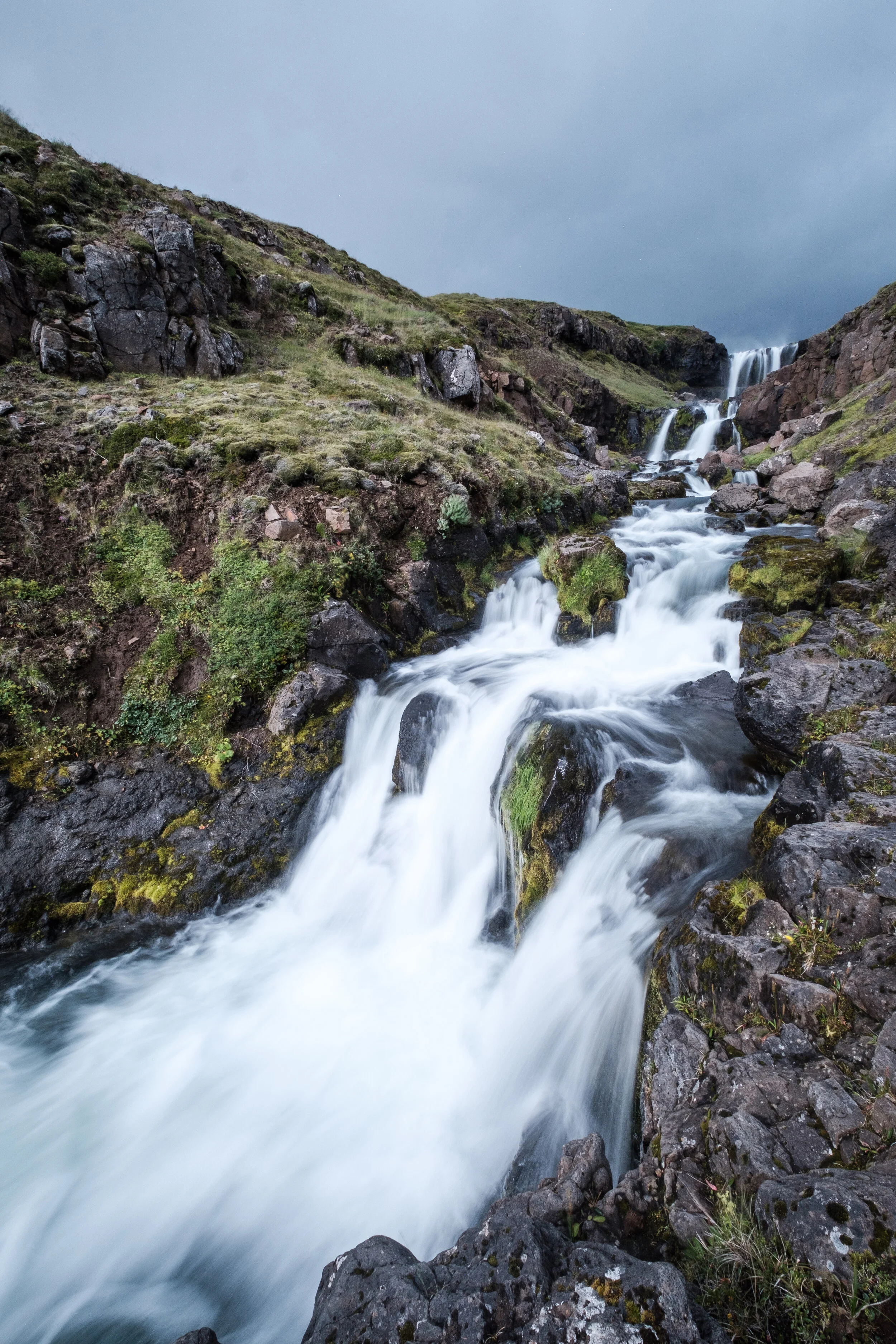 Waterfall in Búrfellsá