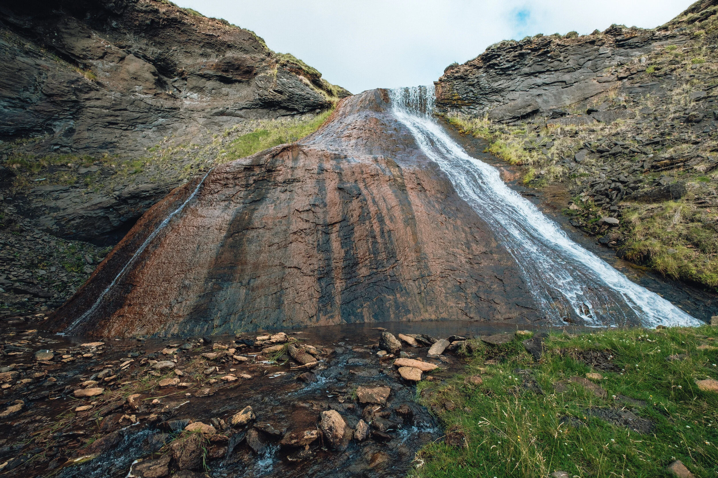 Lower Klittnafoss in Torflækur