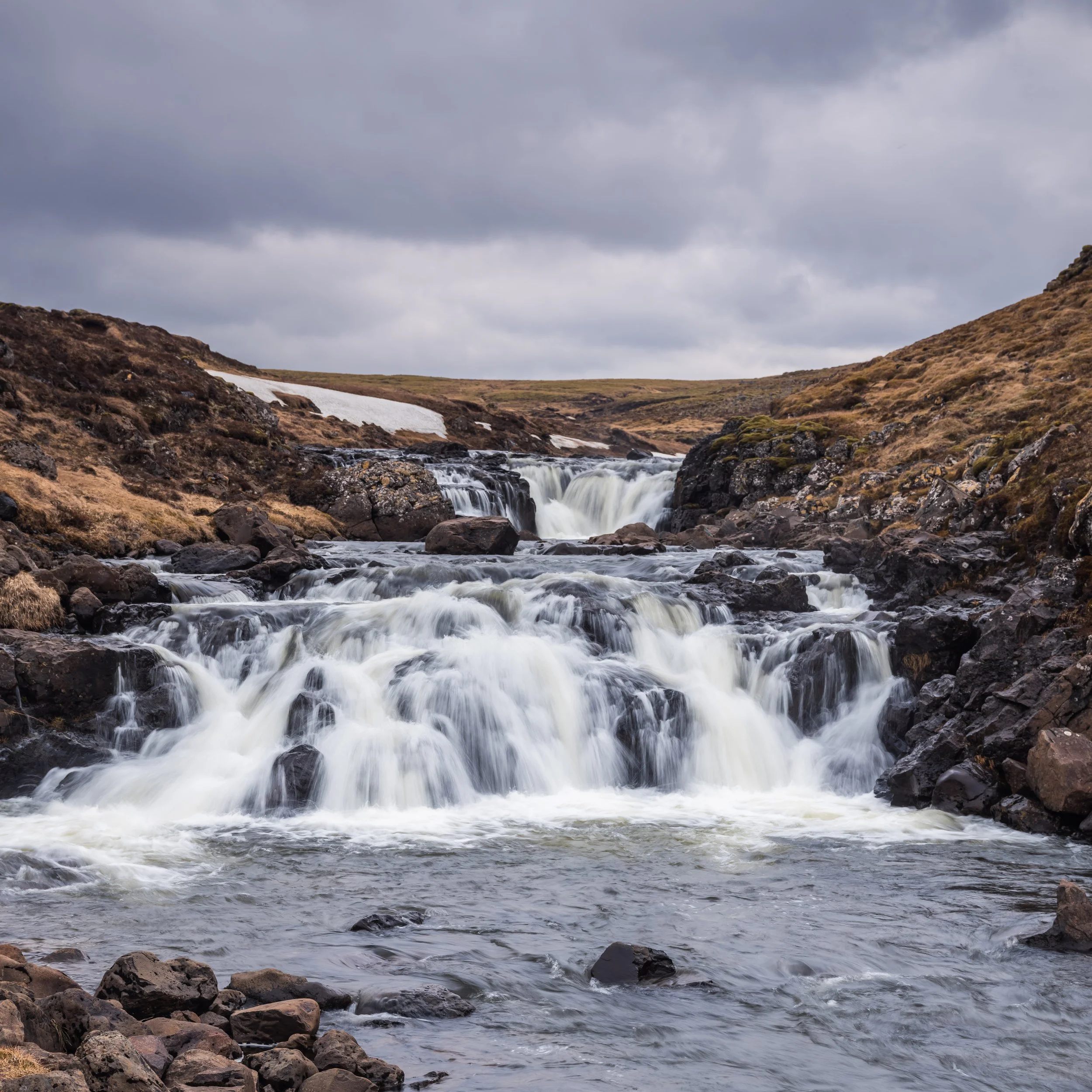 Waterfall in Austurá