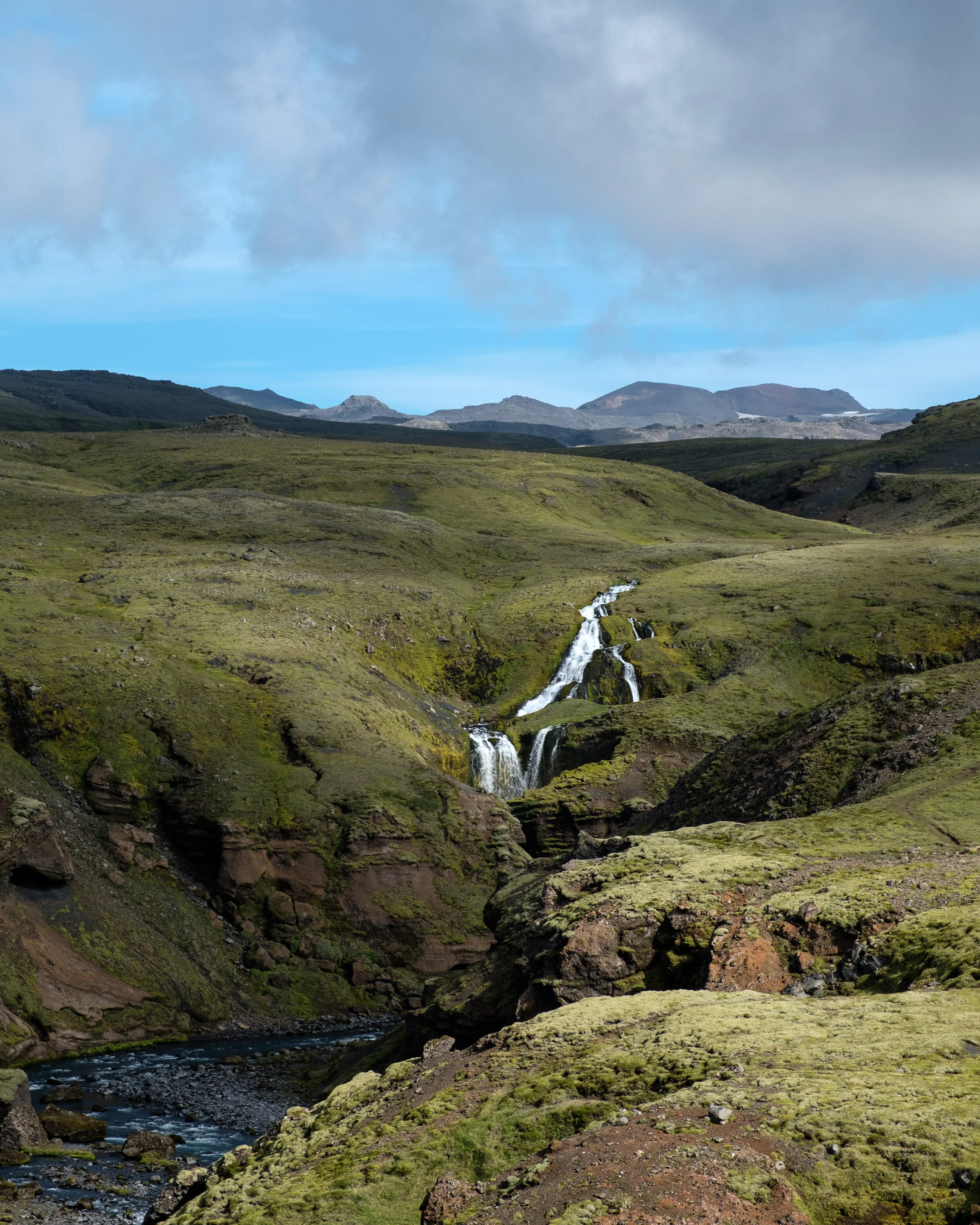 Waterfall near Skógá
