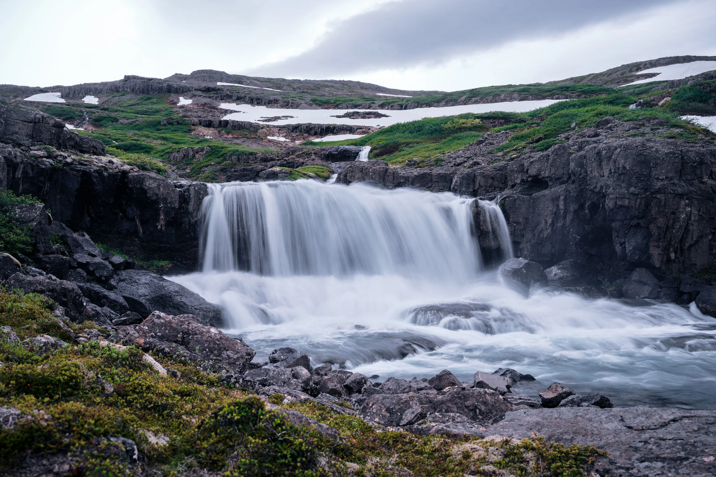 Waterfall in Austurá