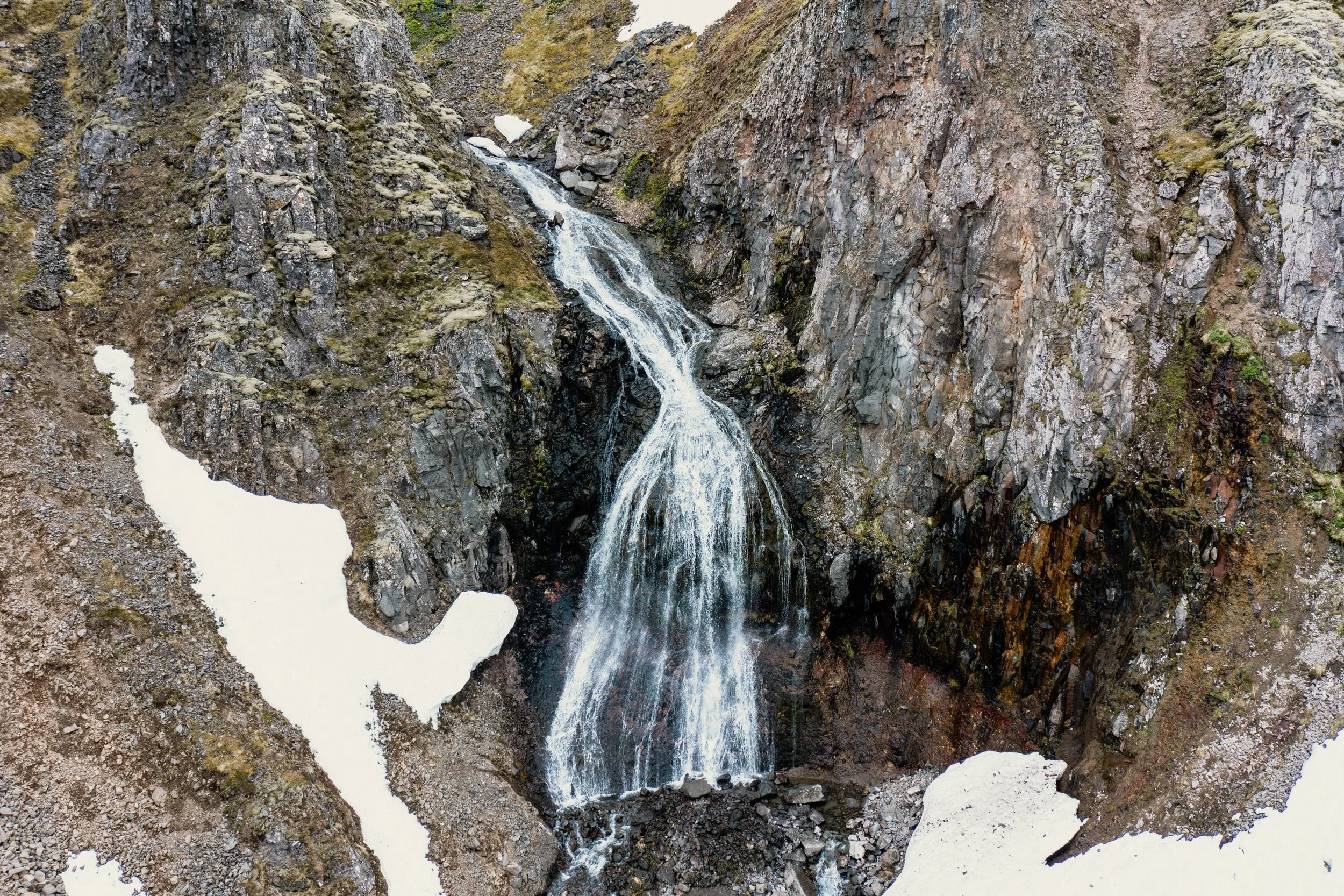 Waterfall in Þverá