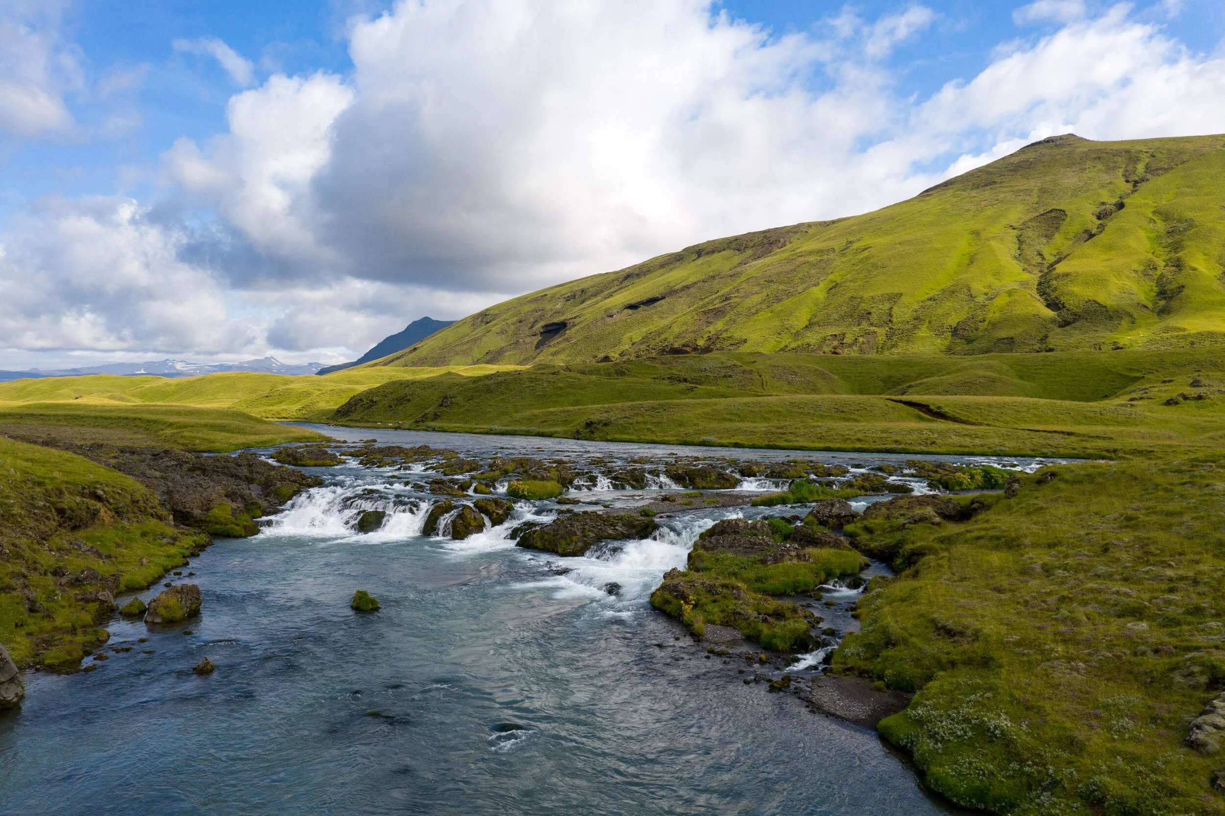 Haldfoss in Eystri Rangá