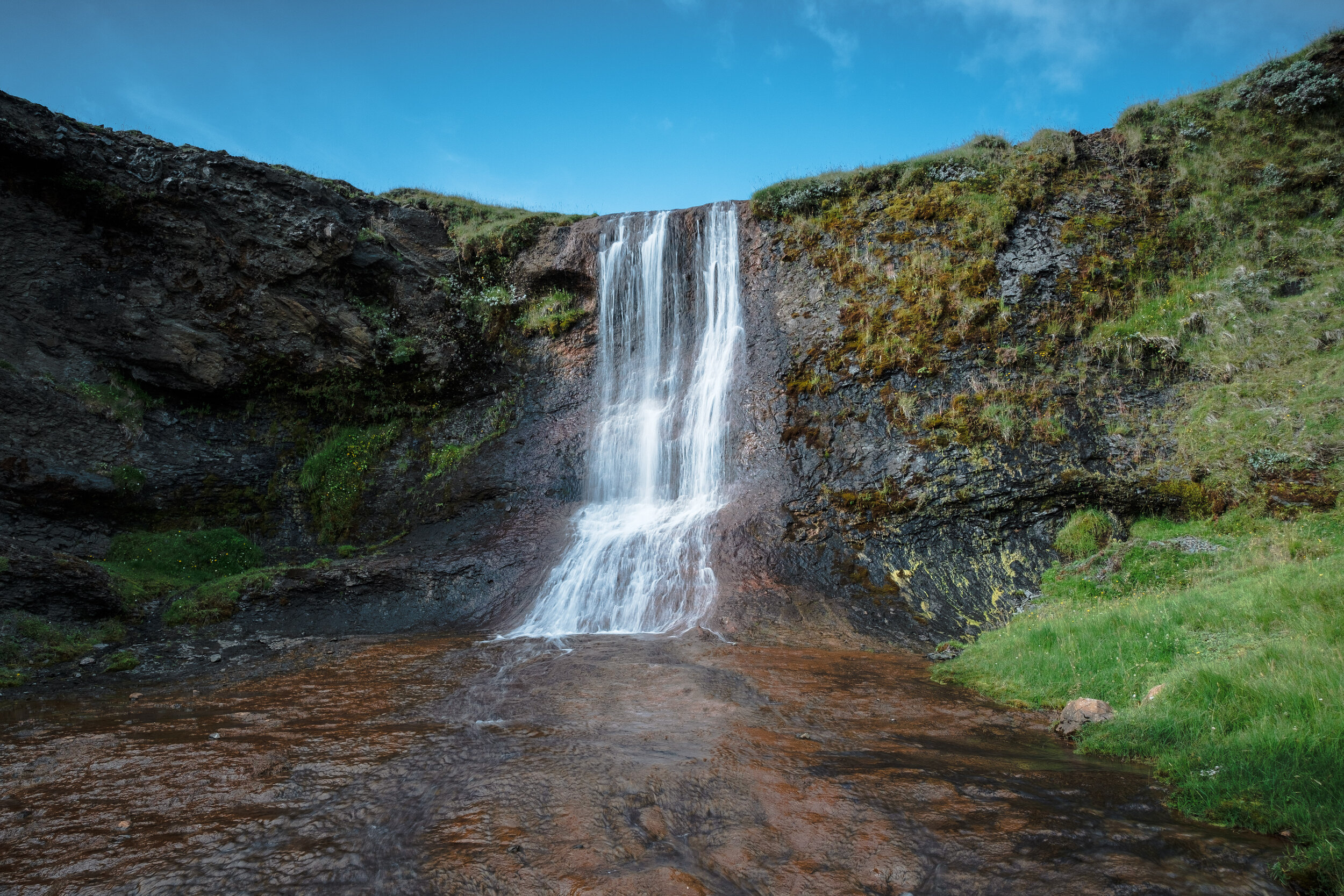 Upper Klittnafoss in Torflækur