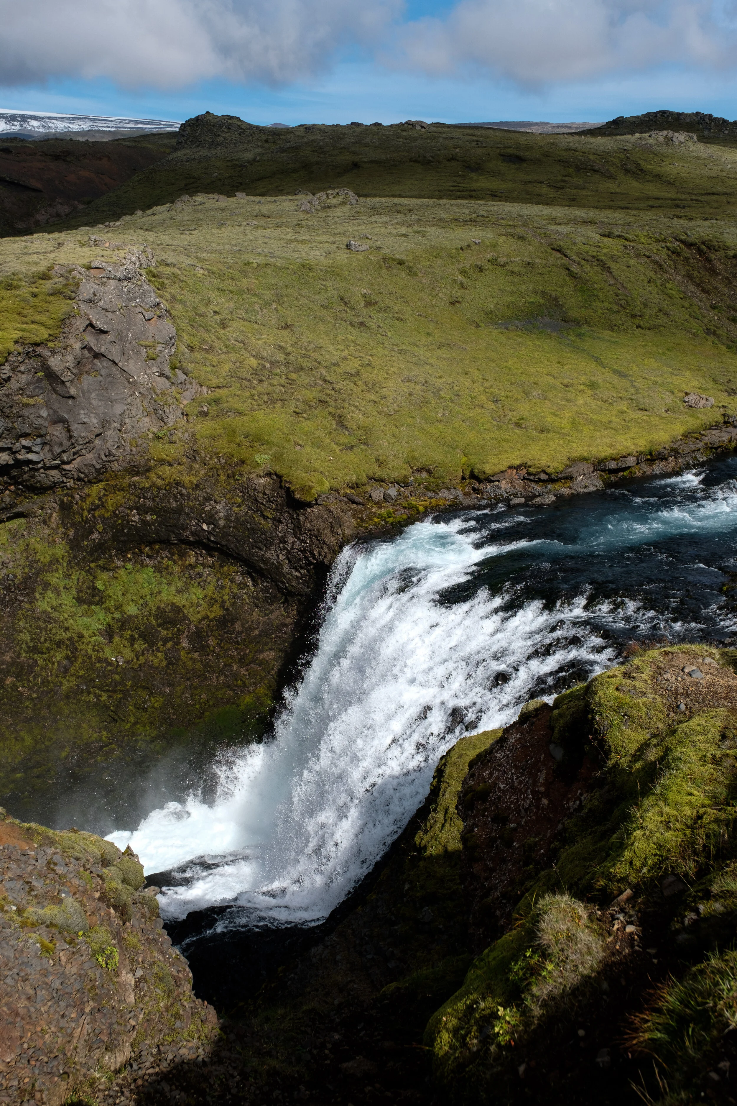 Waterfall in Skógá