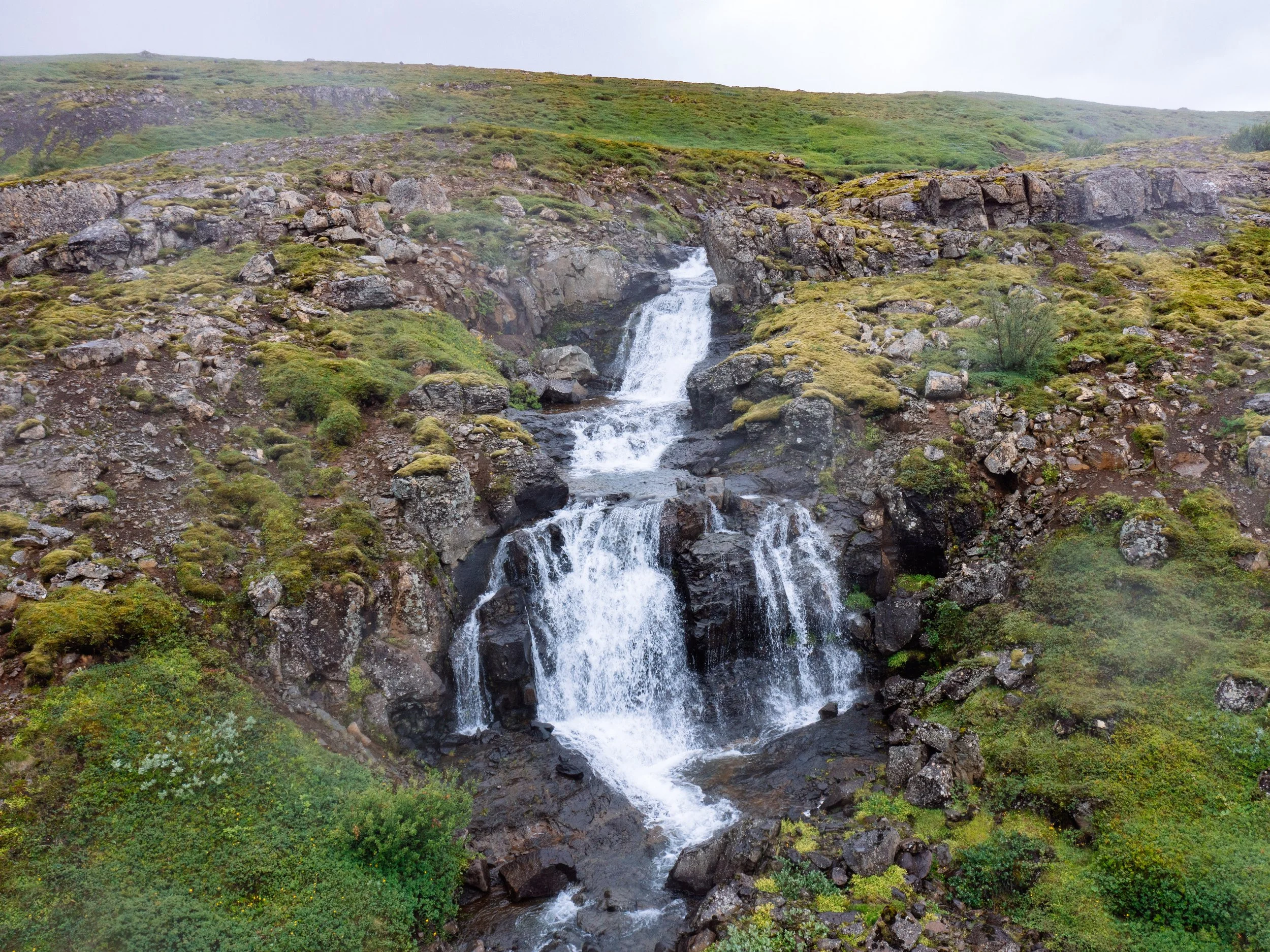 Upper waterfall in Selgil
