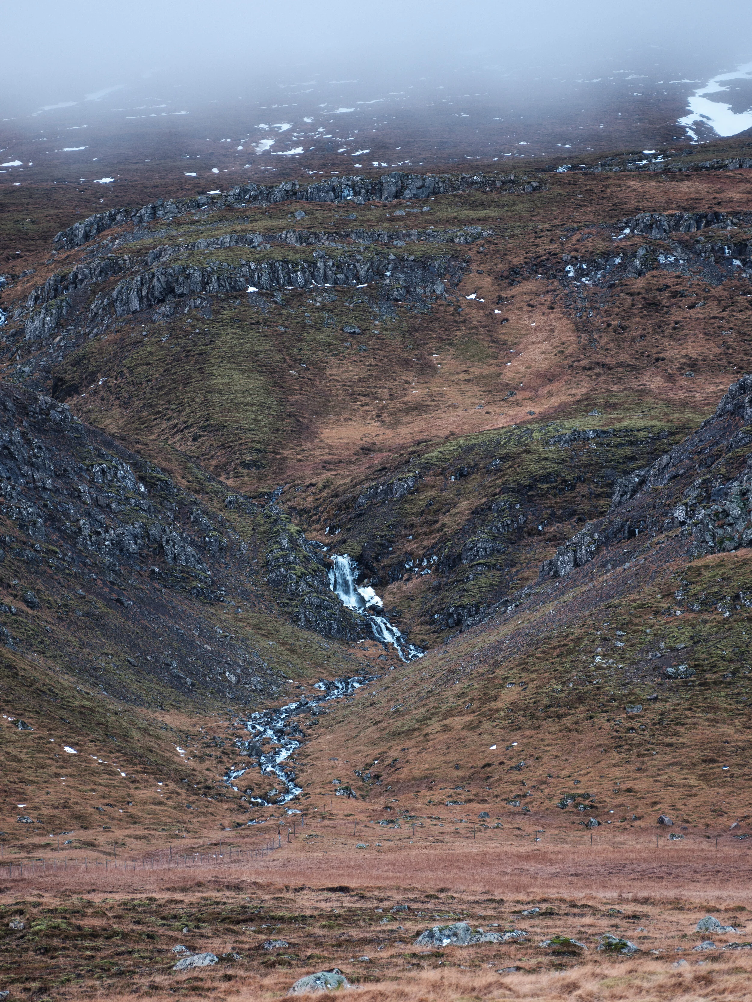 Waterfall in Brunná