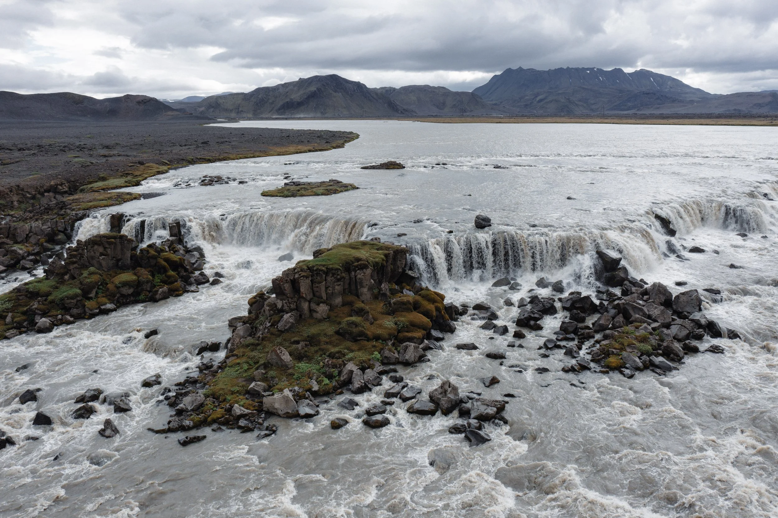Tungnaárfoss in Tungnaá