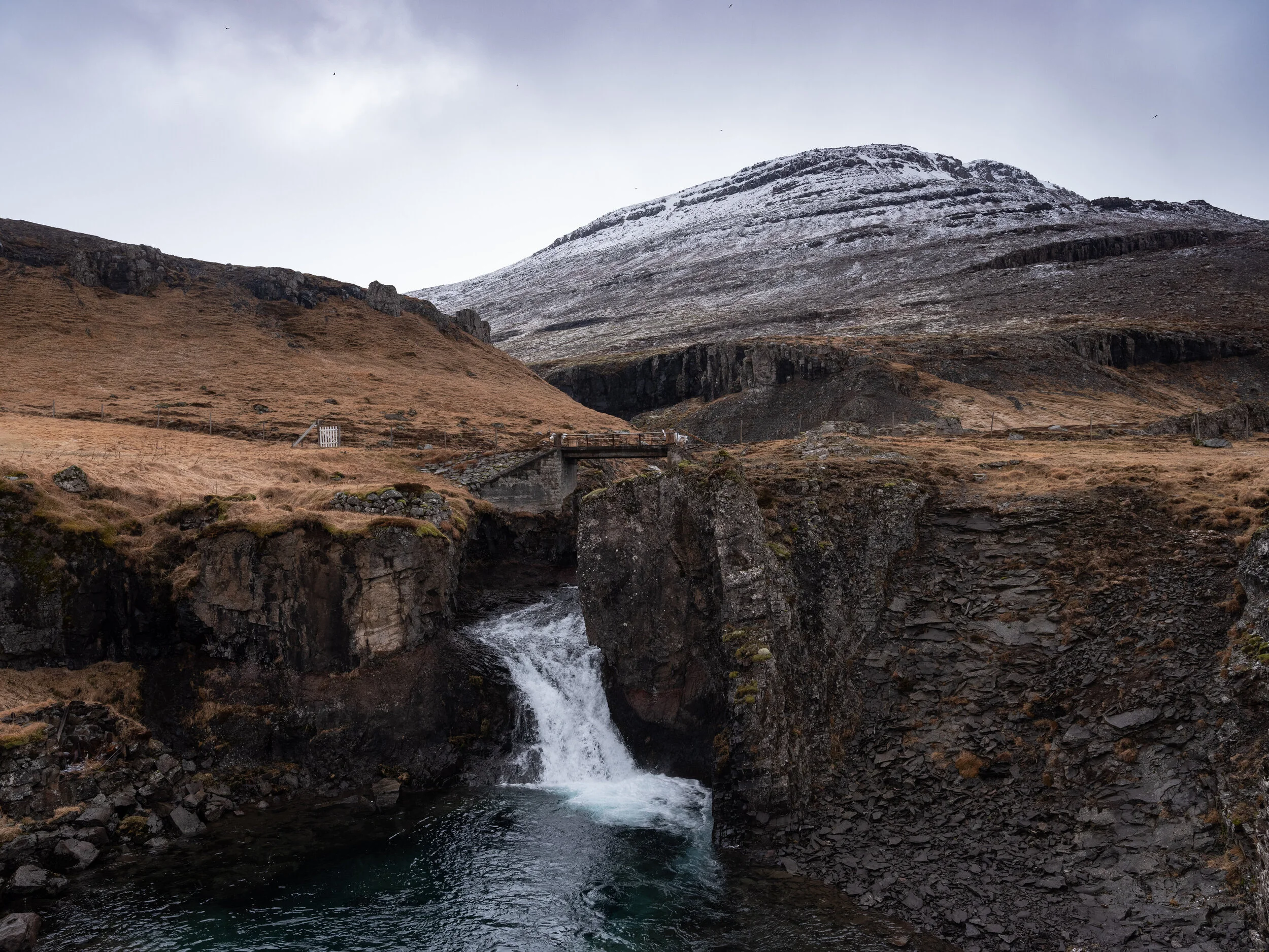 Waterfall in Krossá