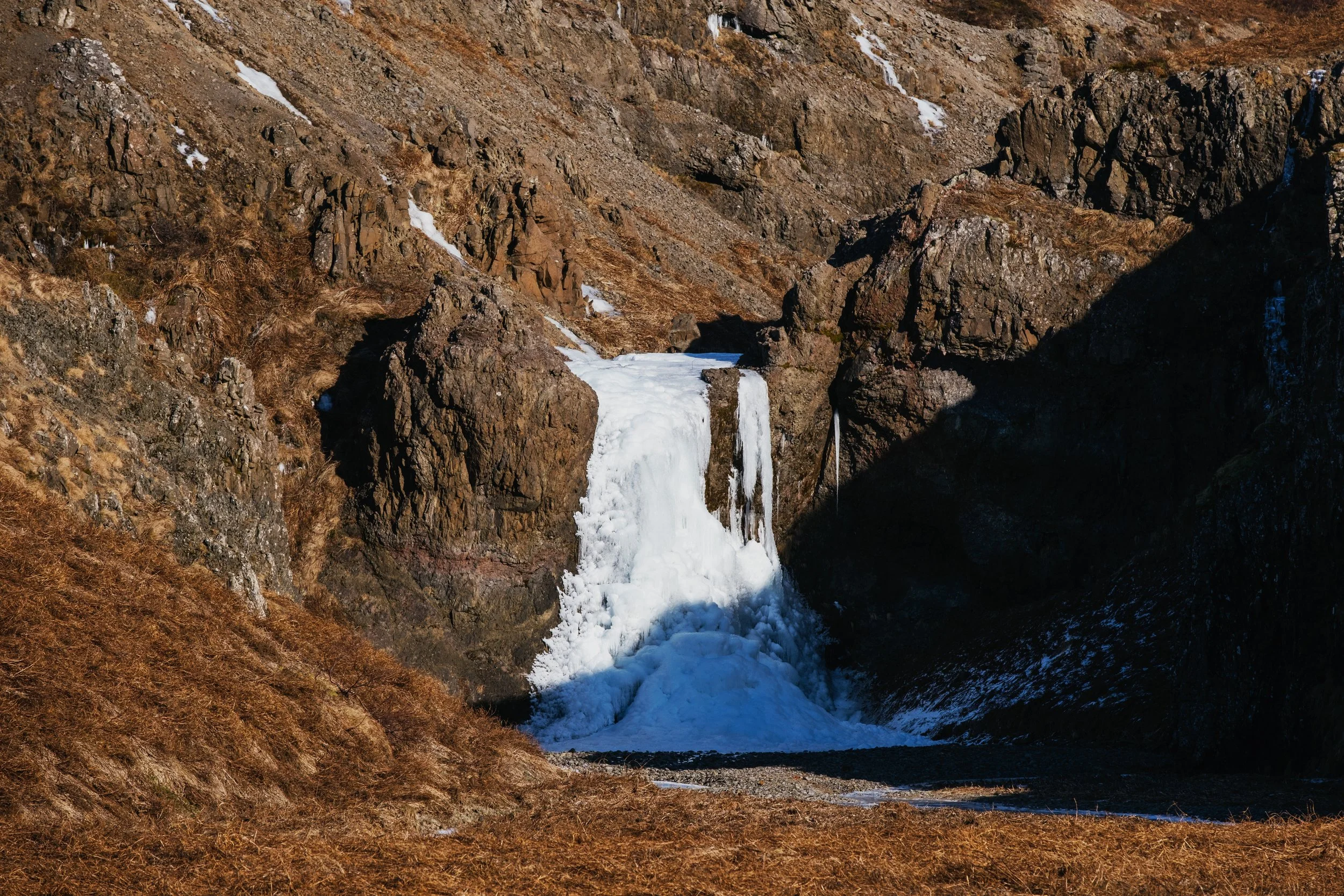 Waterfall in Arnarstapaá
