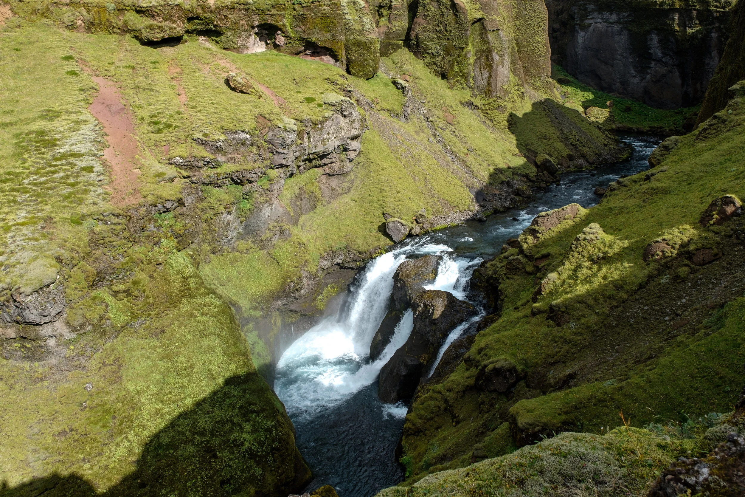 Gluggafoss in Skógá