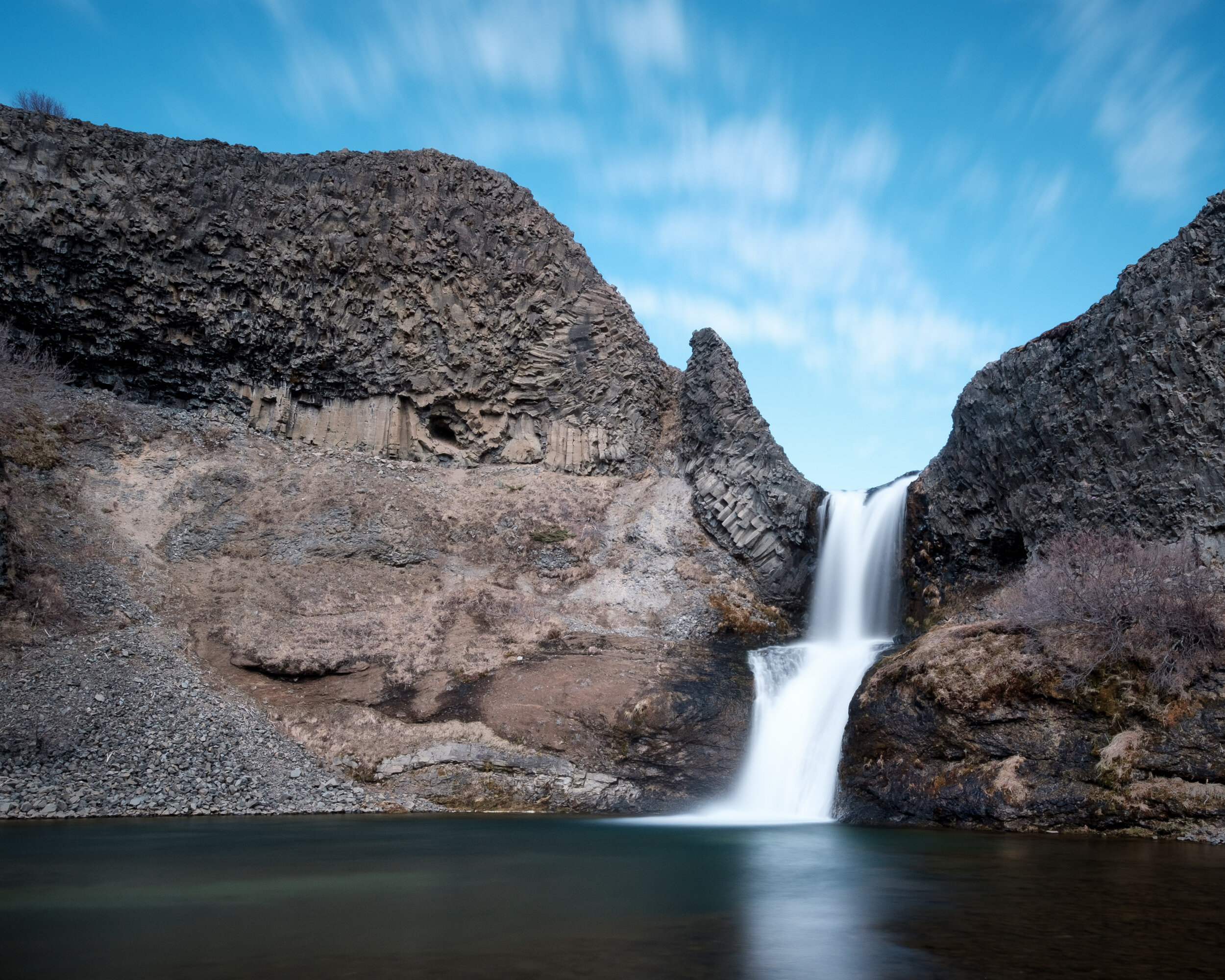 Gjárfosss in Rauðá