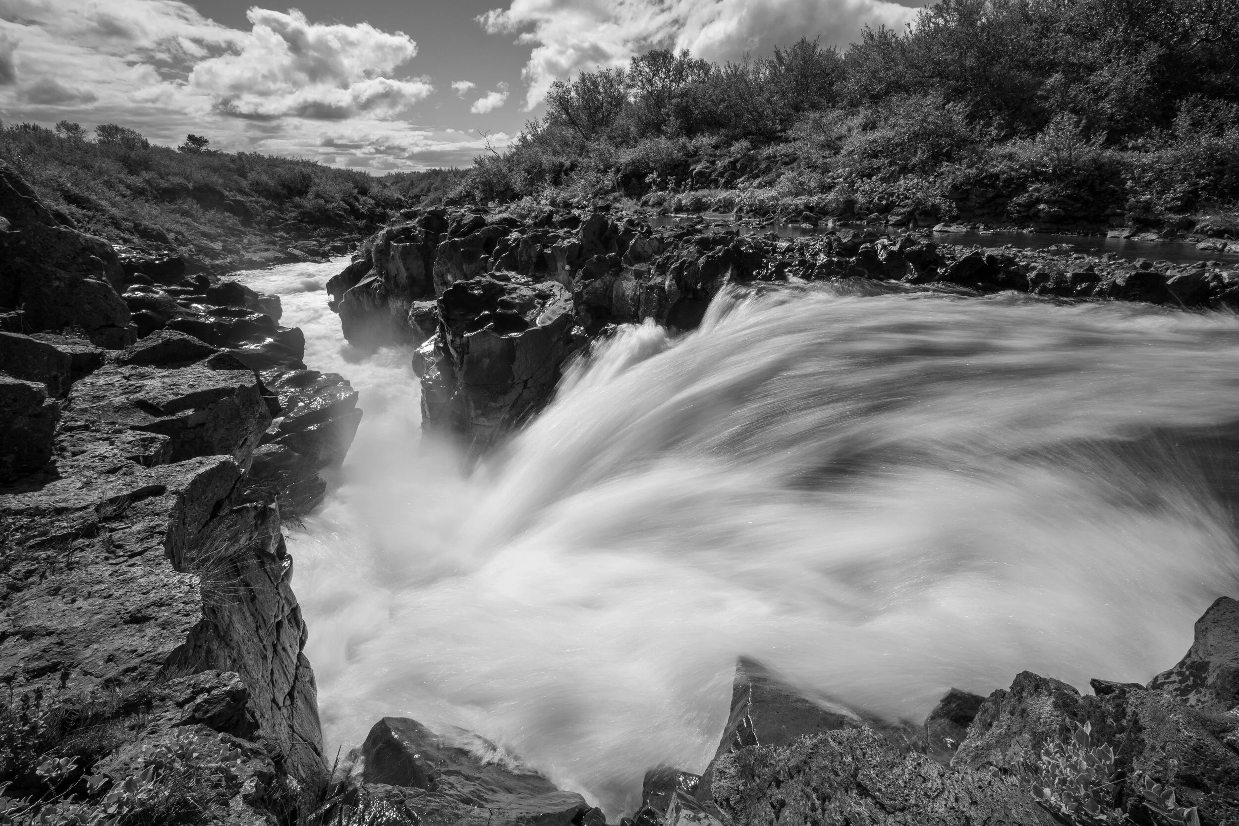 Hlauptungufoss in Brúará