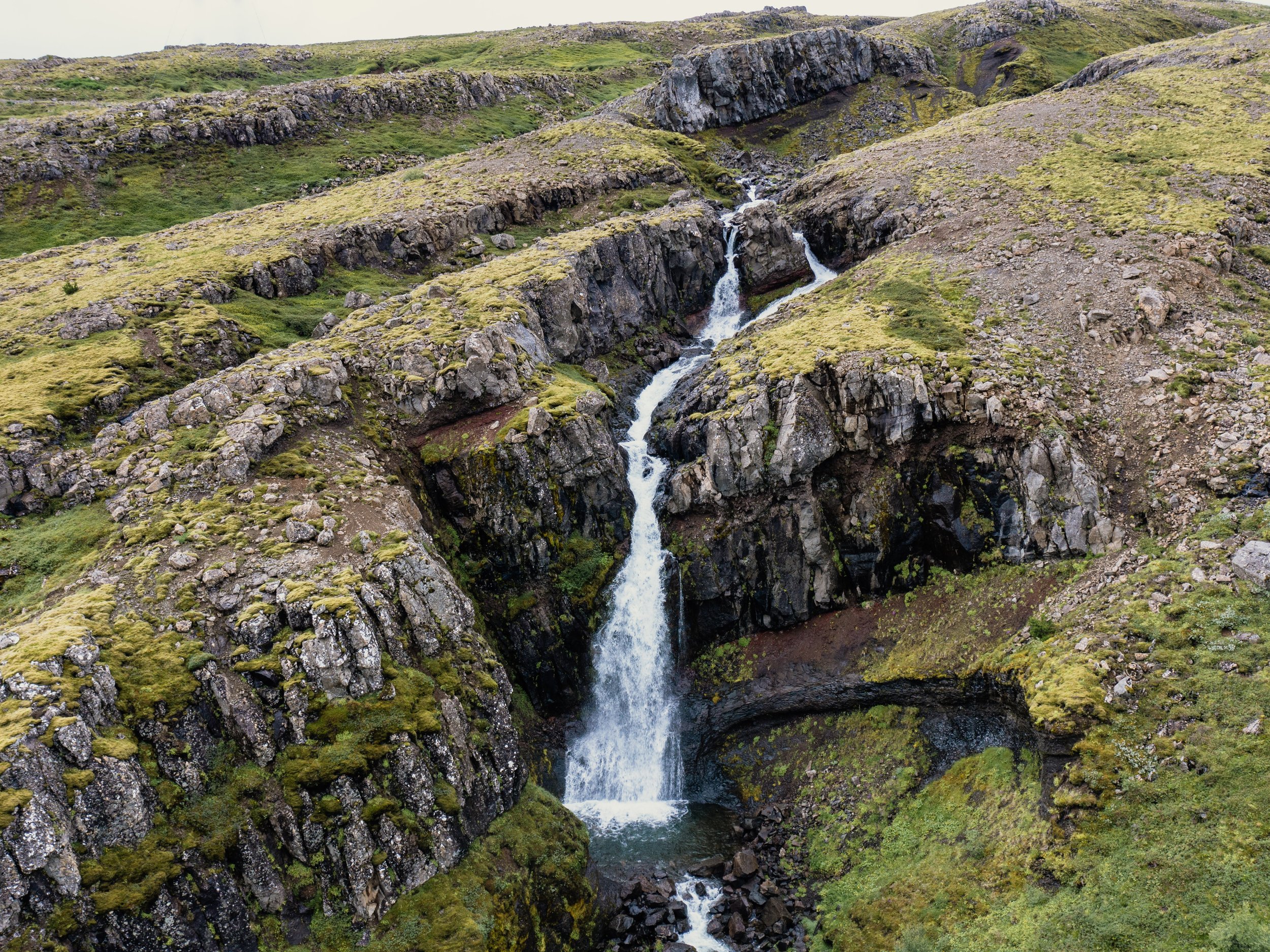 Bakkakotsfoss in Bakkakotsgil