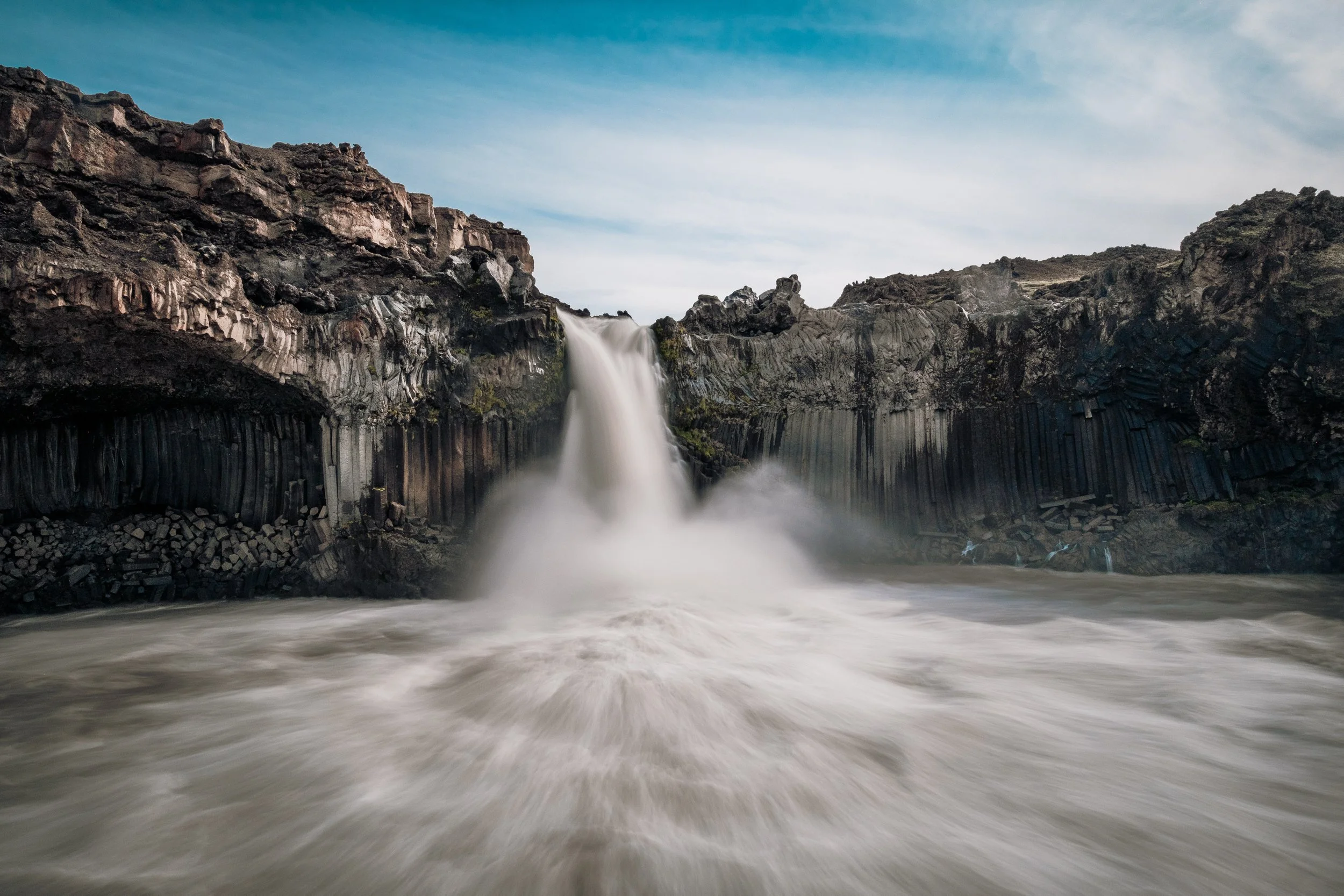 Aldeyjarfoss in Skjálfandafljót