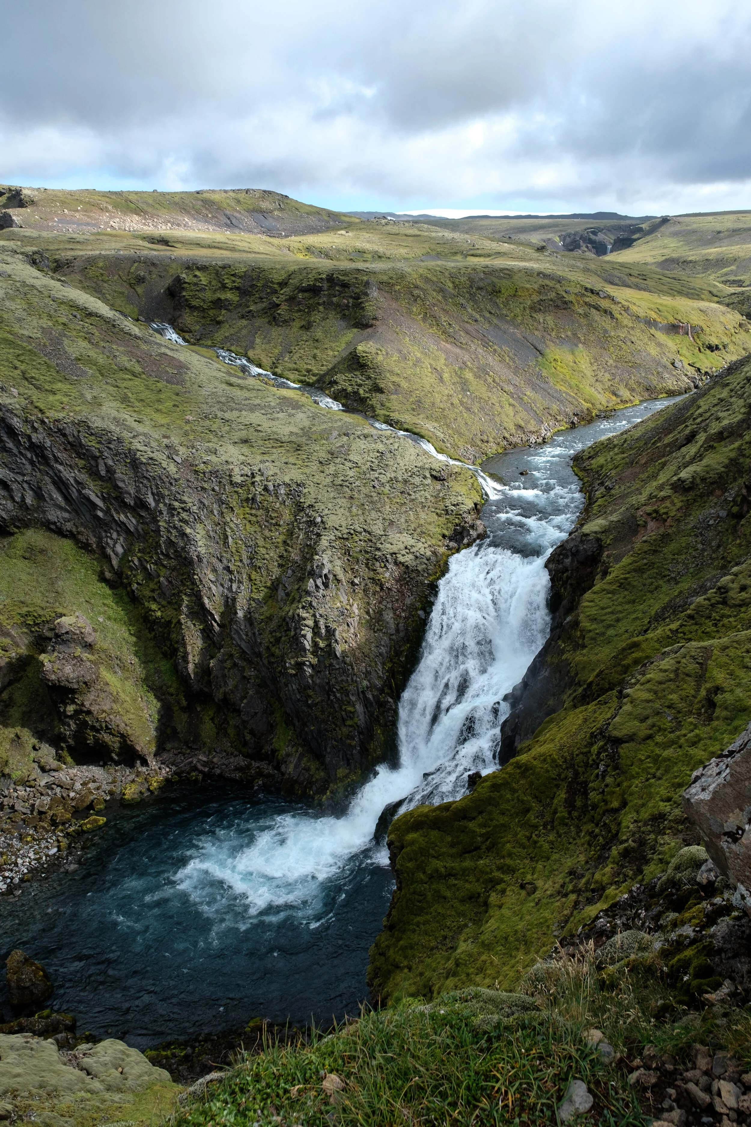 Waterfall in Skógá