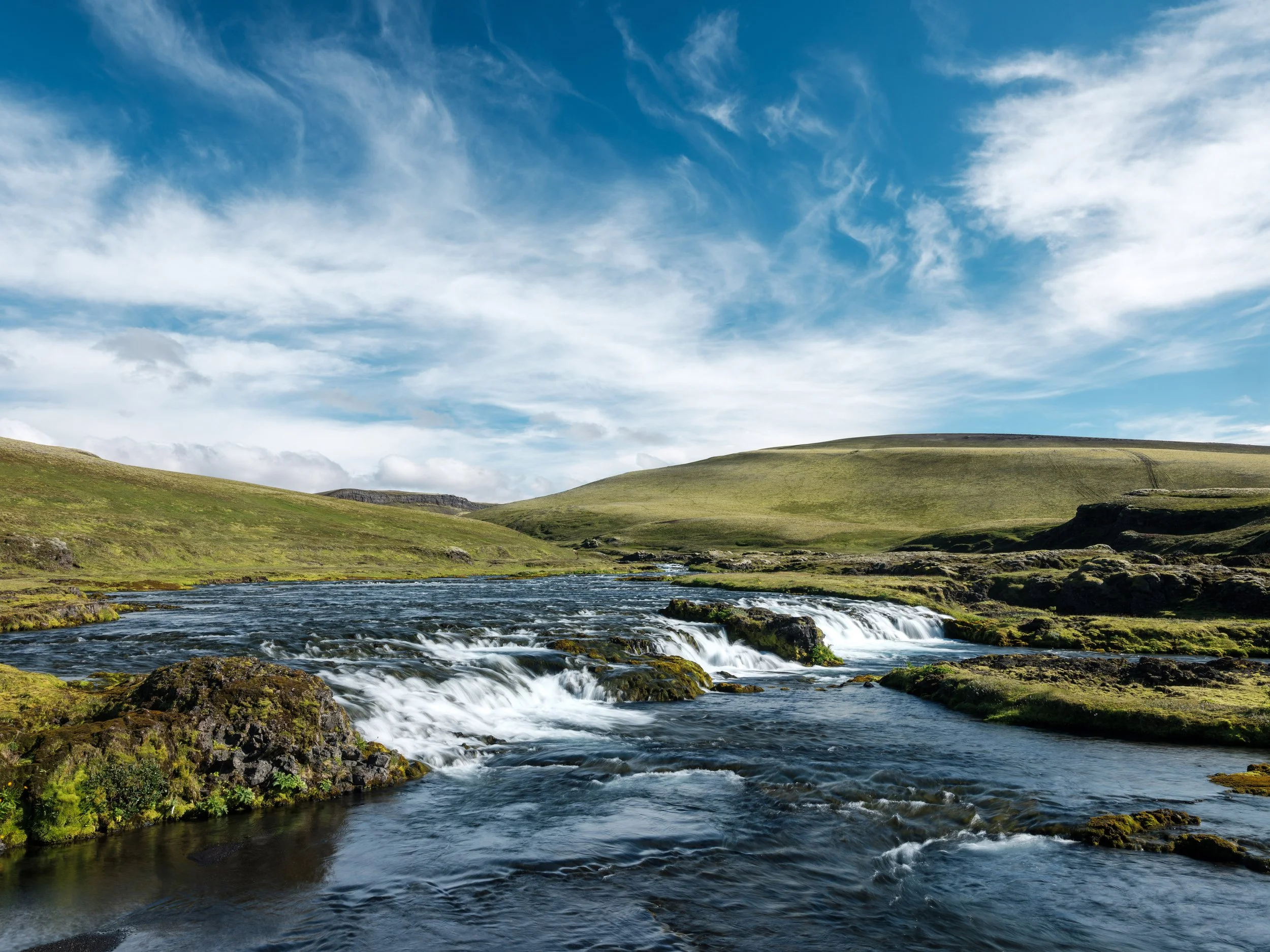 Waterfall in Norðari-Ófæra