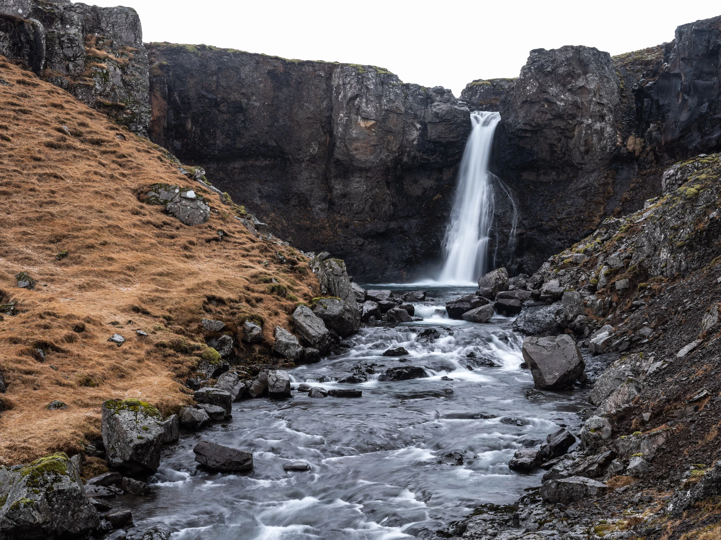 Waterfall in Krossá
