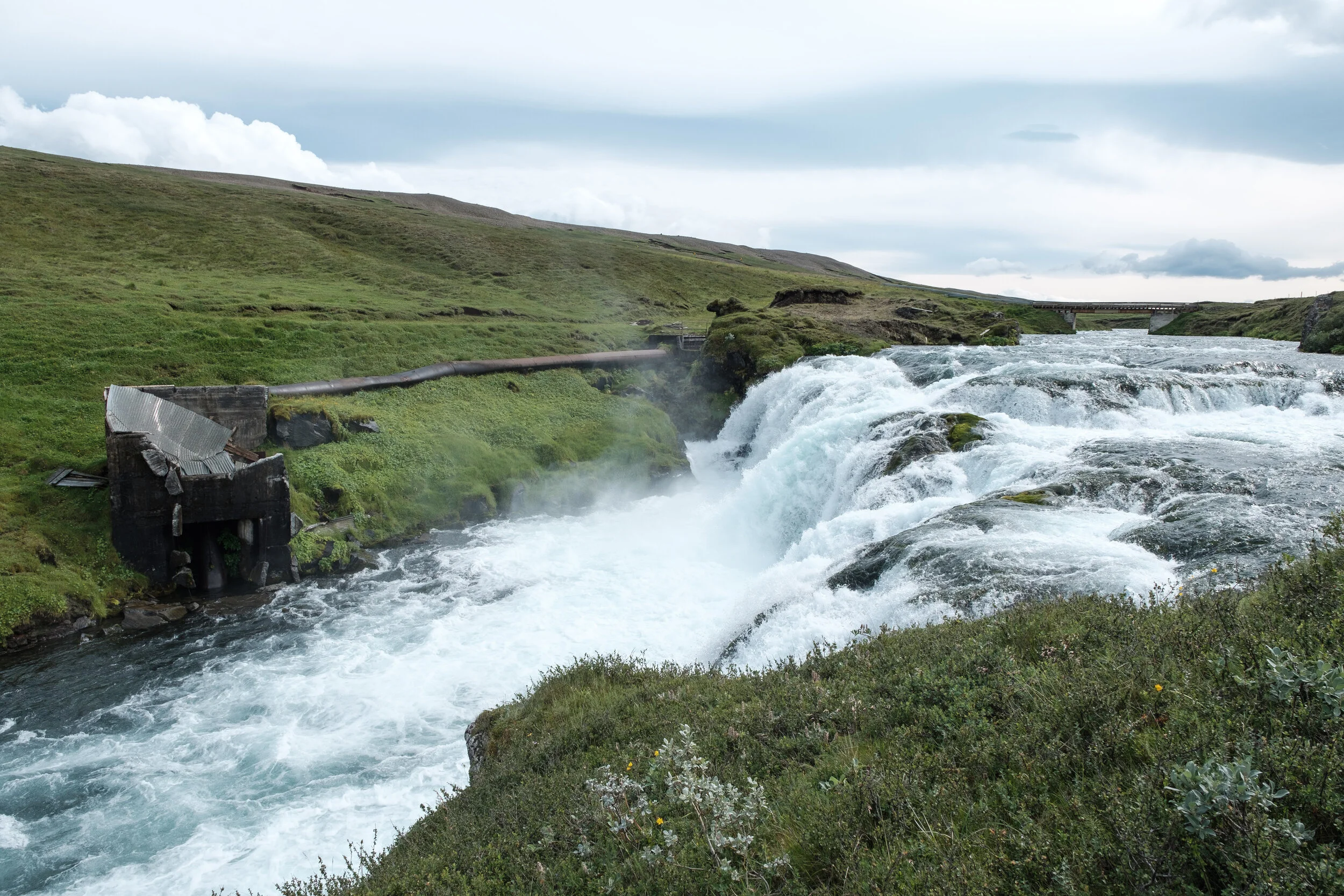 Ullarfoss in Svartá