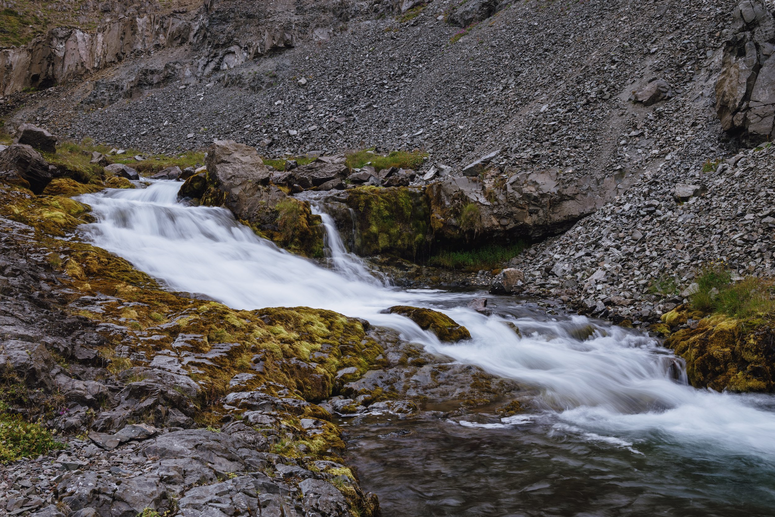 Waterfall in Grímsá