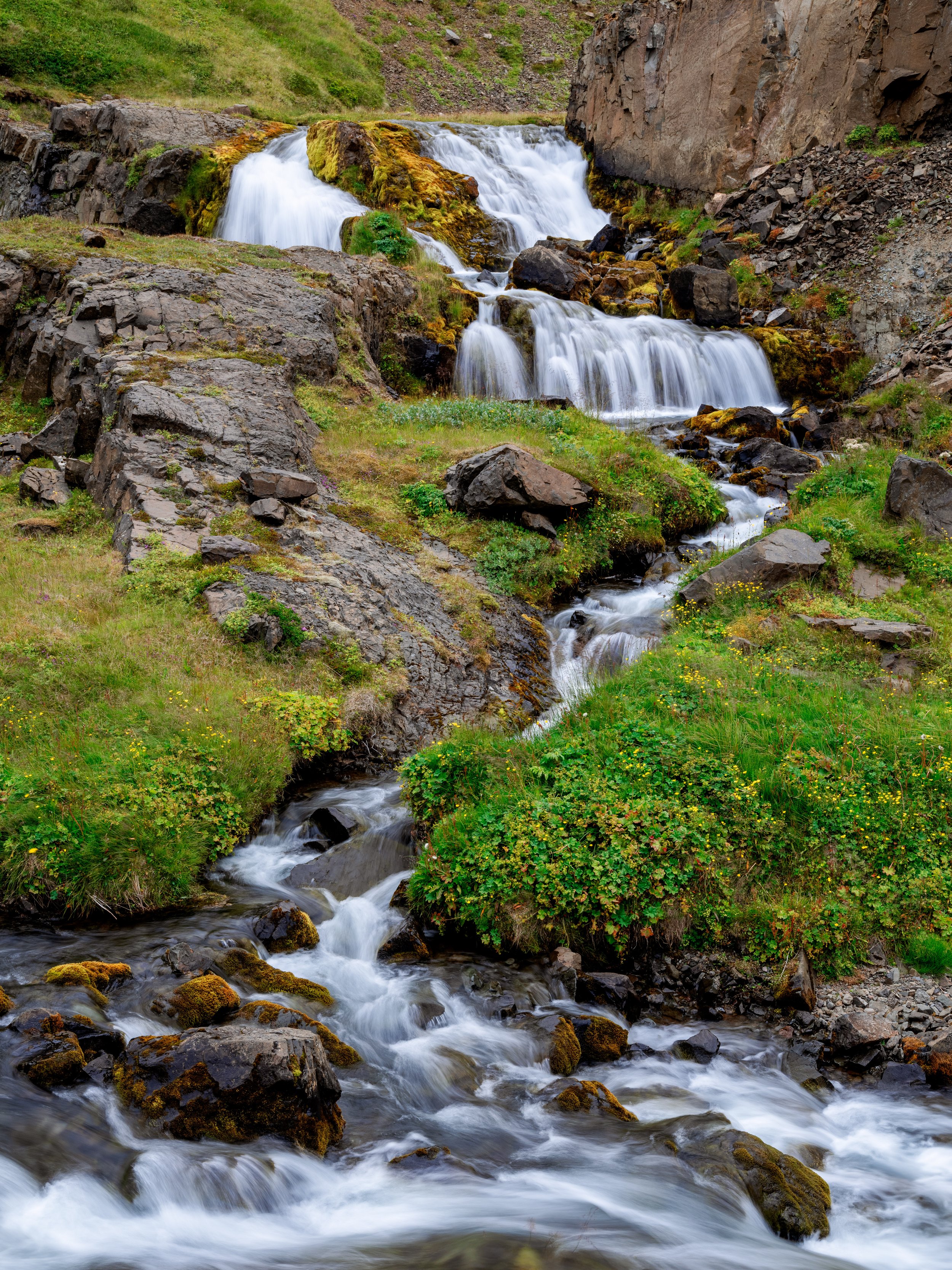Waterfall in Grímsá