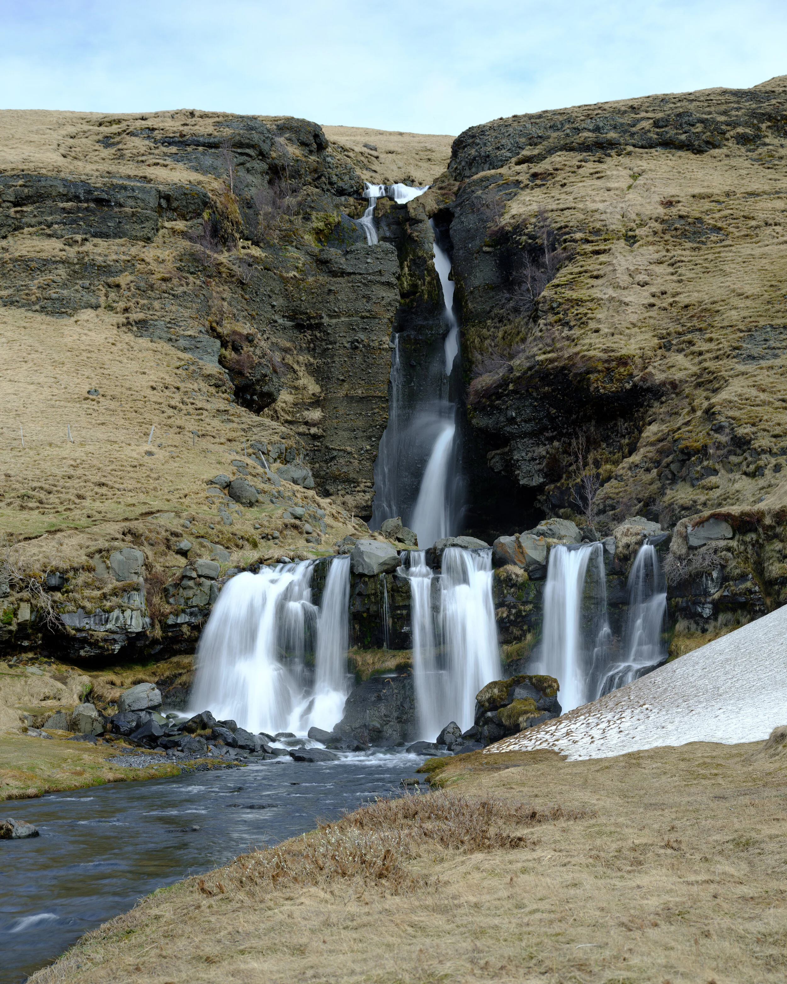 Gluggafoss in Merkjá