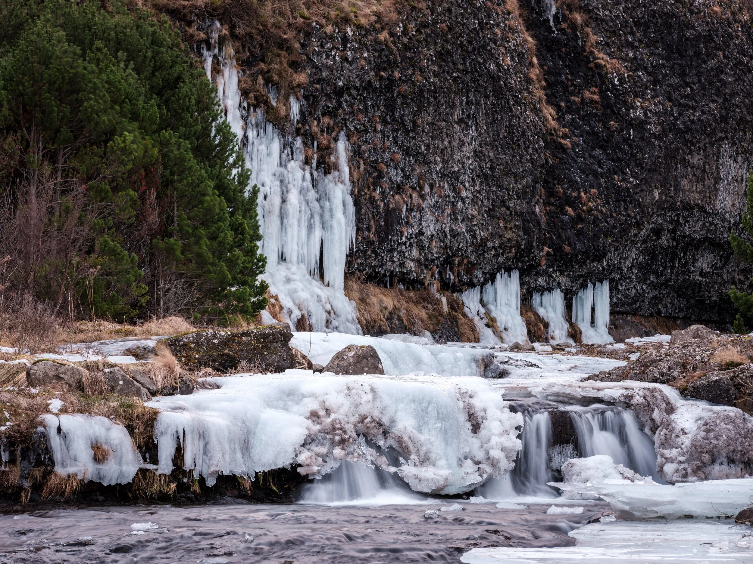 Waterfall in Fossá