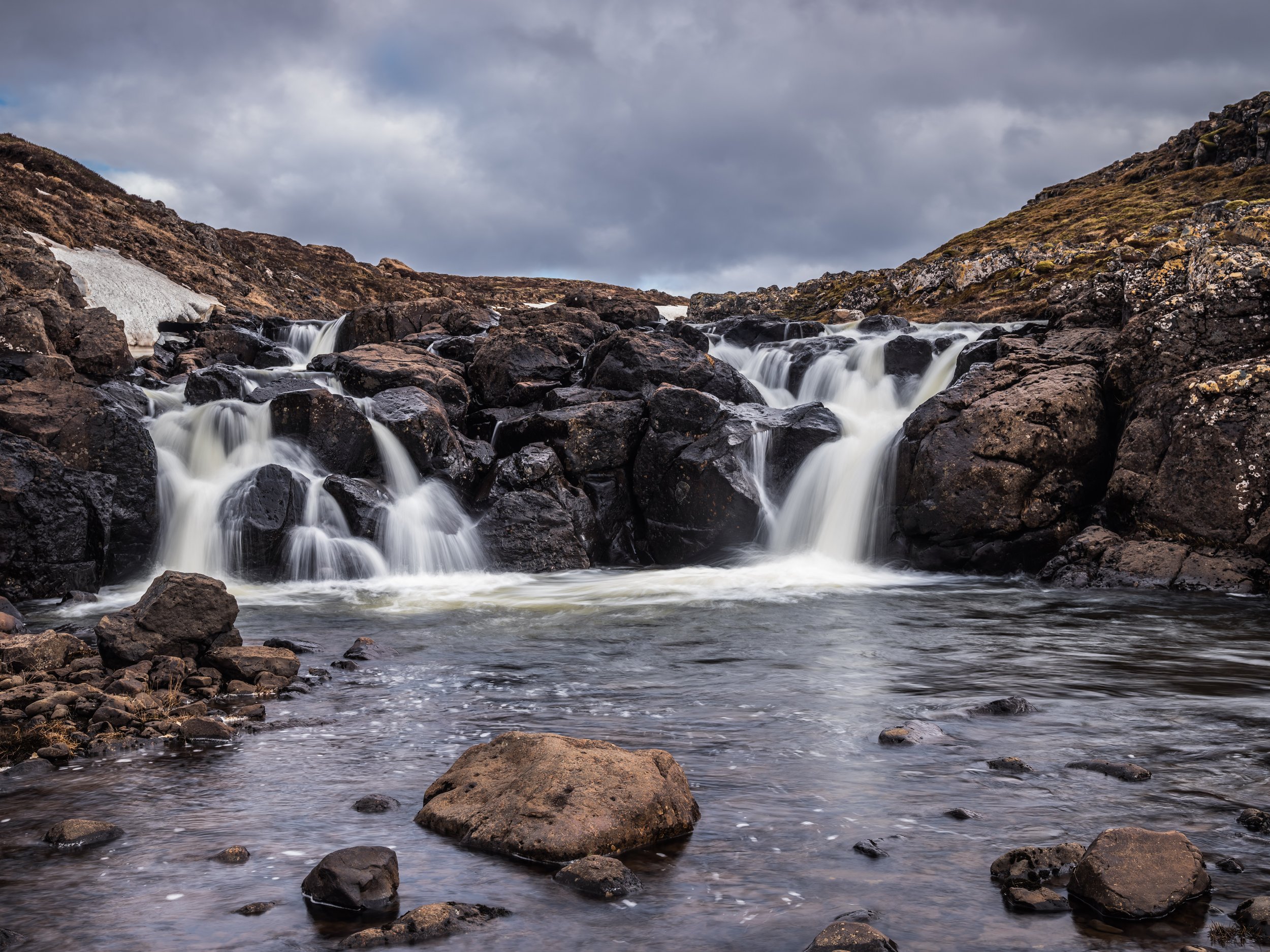 Waterfall in Austurá