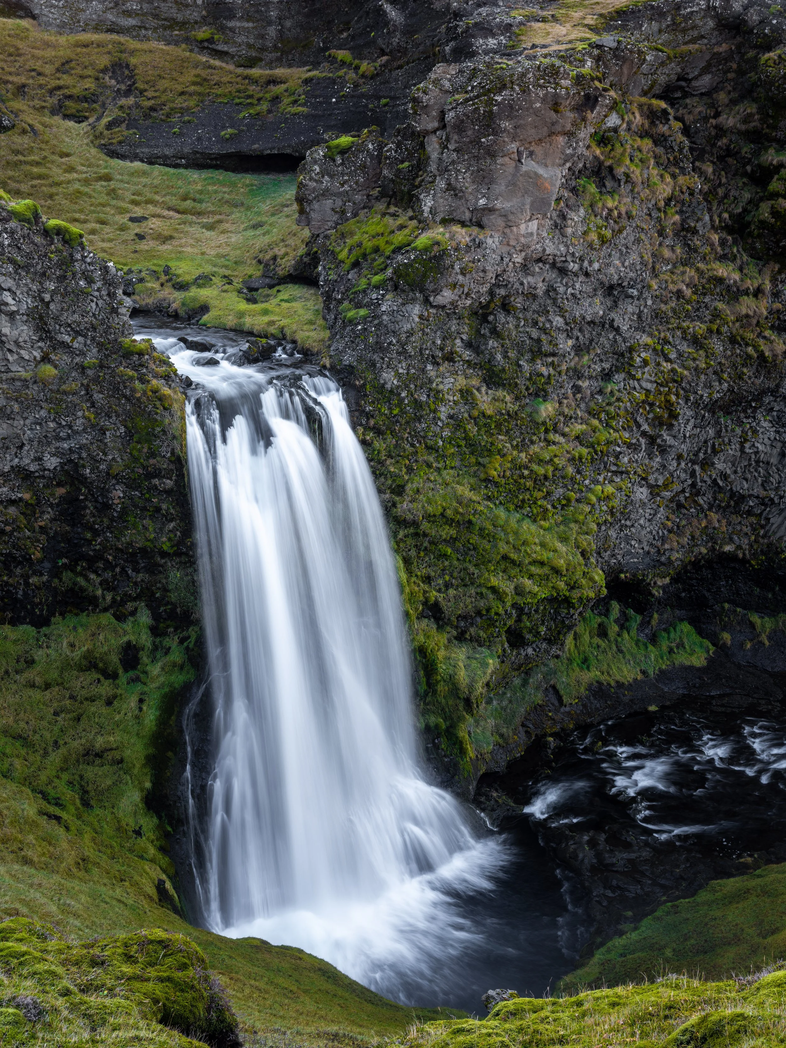 Waterfall in Seljalandsá