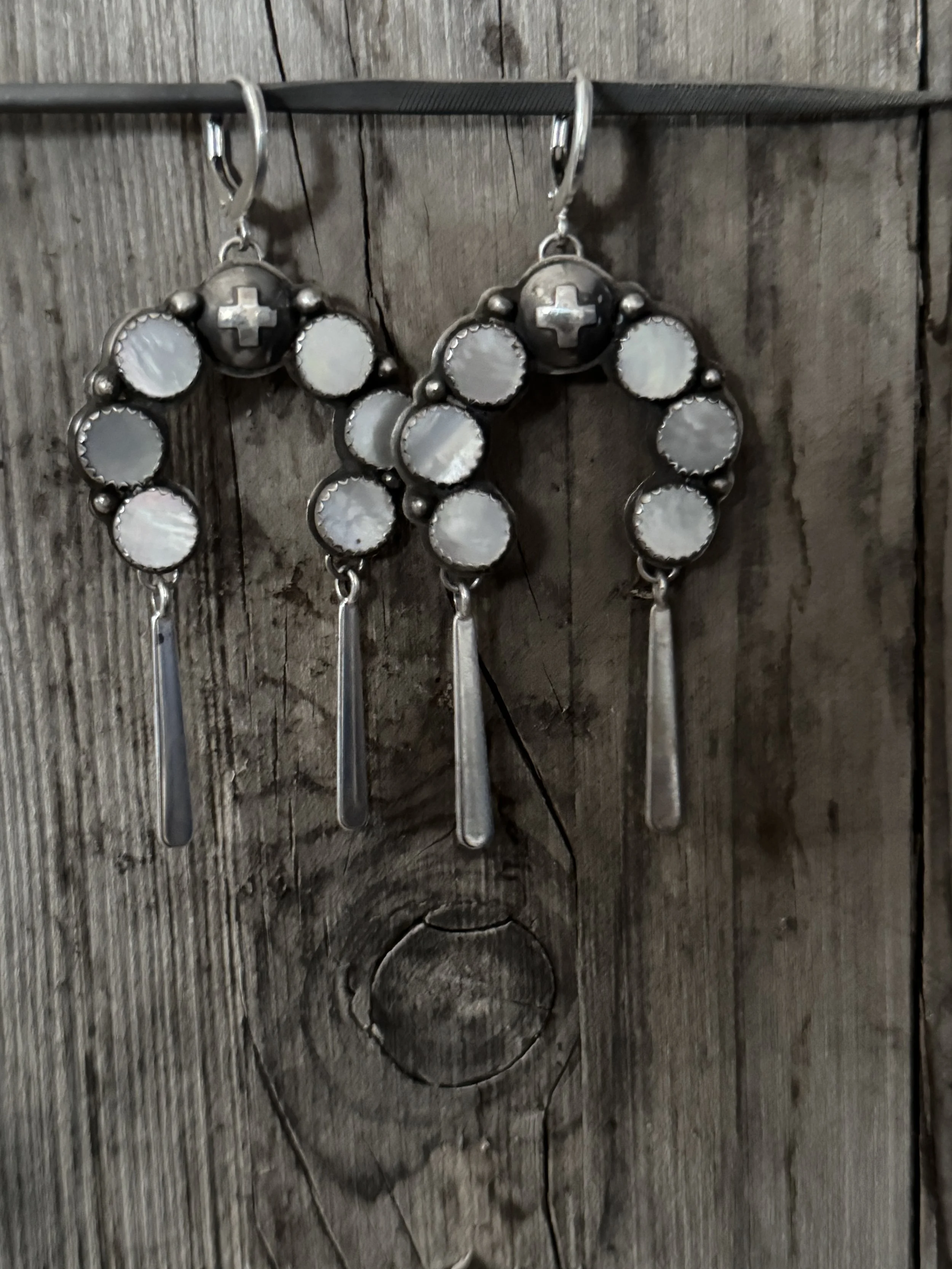 Mother of Pearl Naja Earrings