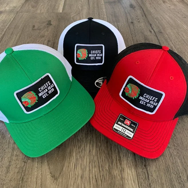 Indian Head Canada Youth hockey hats