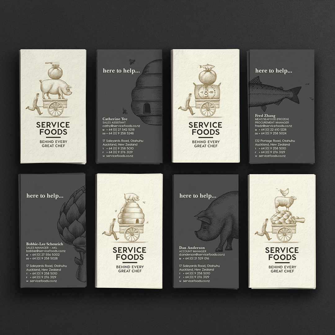 Service Foods - Identity