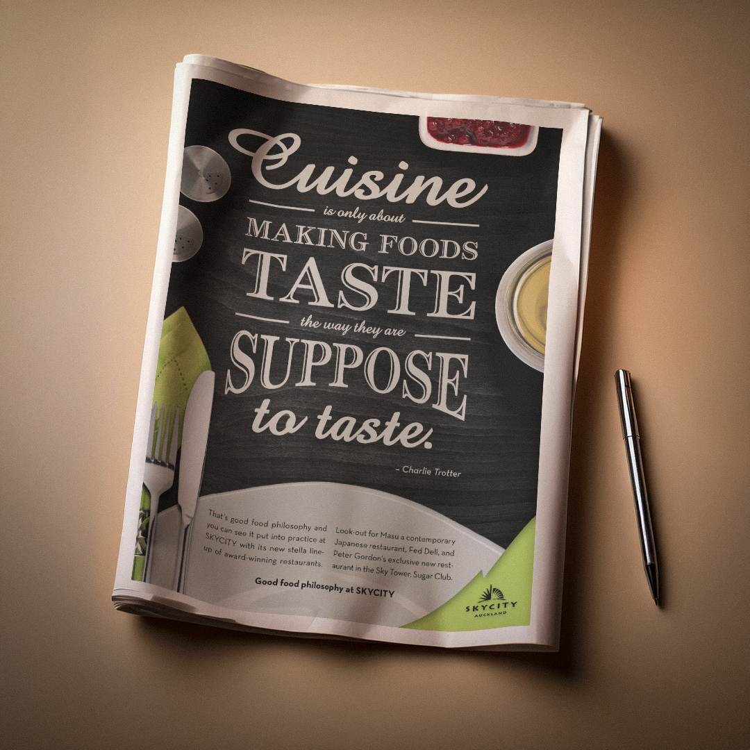 SKYCITY - Print Advertising