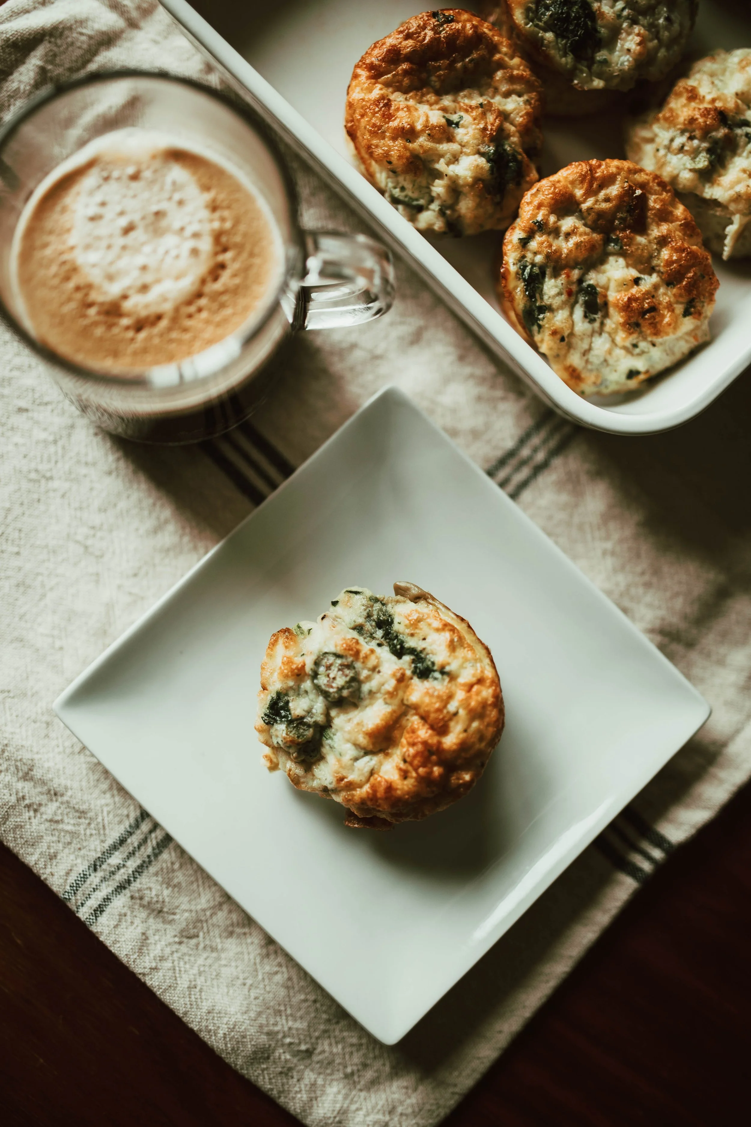 VEGGIES AND CHEESE MINI FRITTATAS