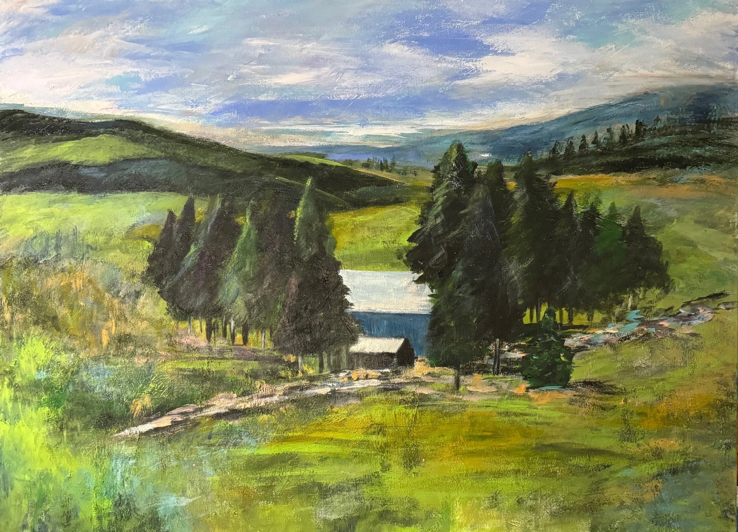 Goltz Barn
30x40
Acrylic on Canvas

