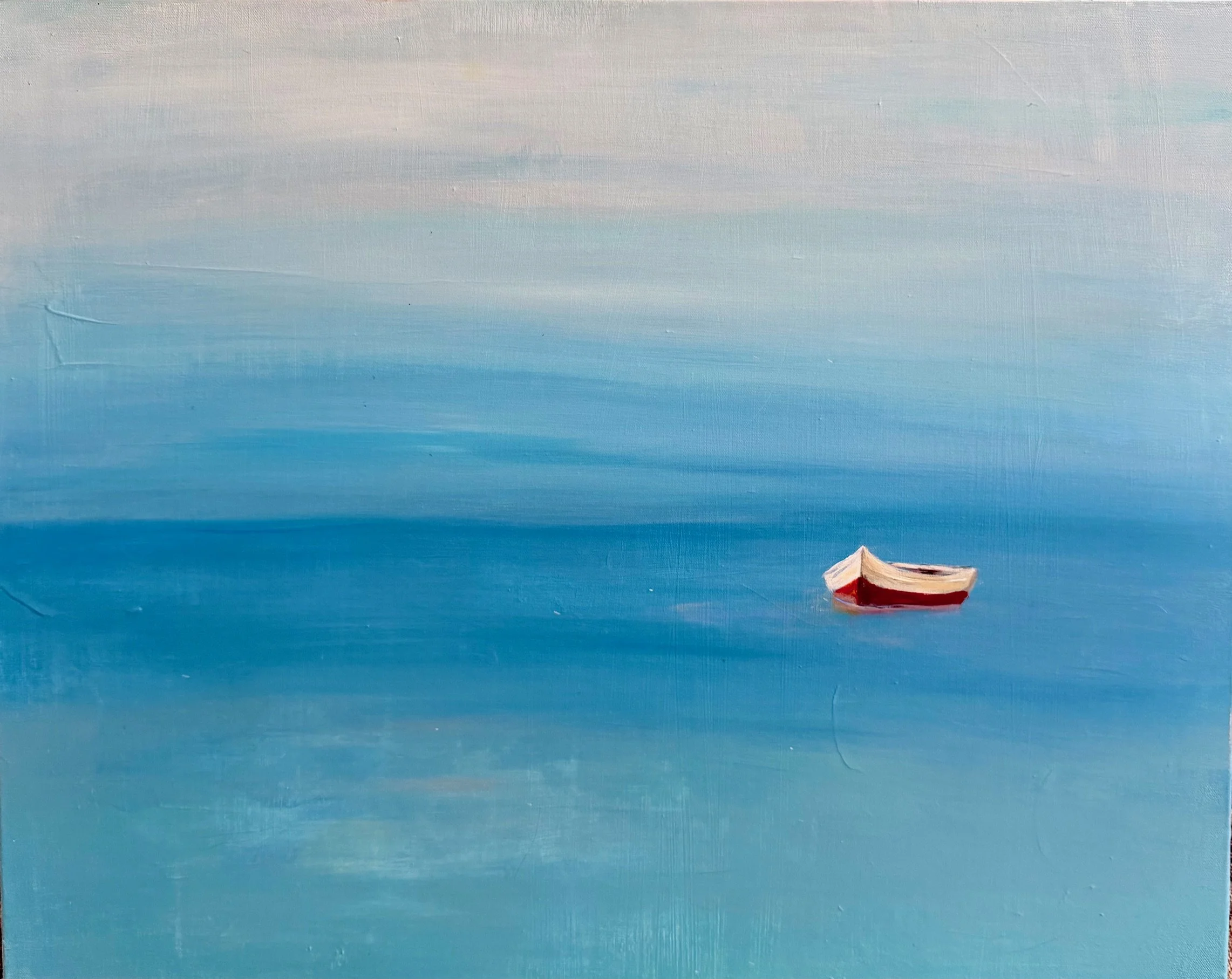 Scarlet Solitude
24x30 
Acrylic on Canvas