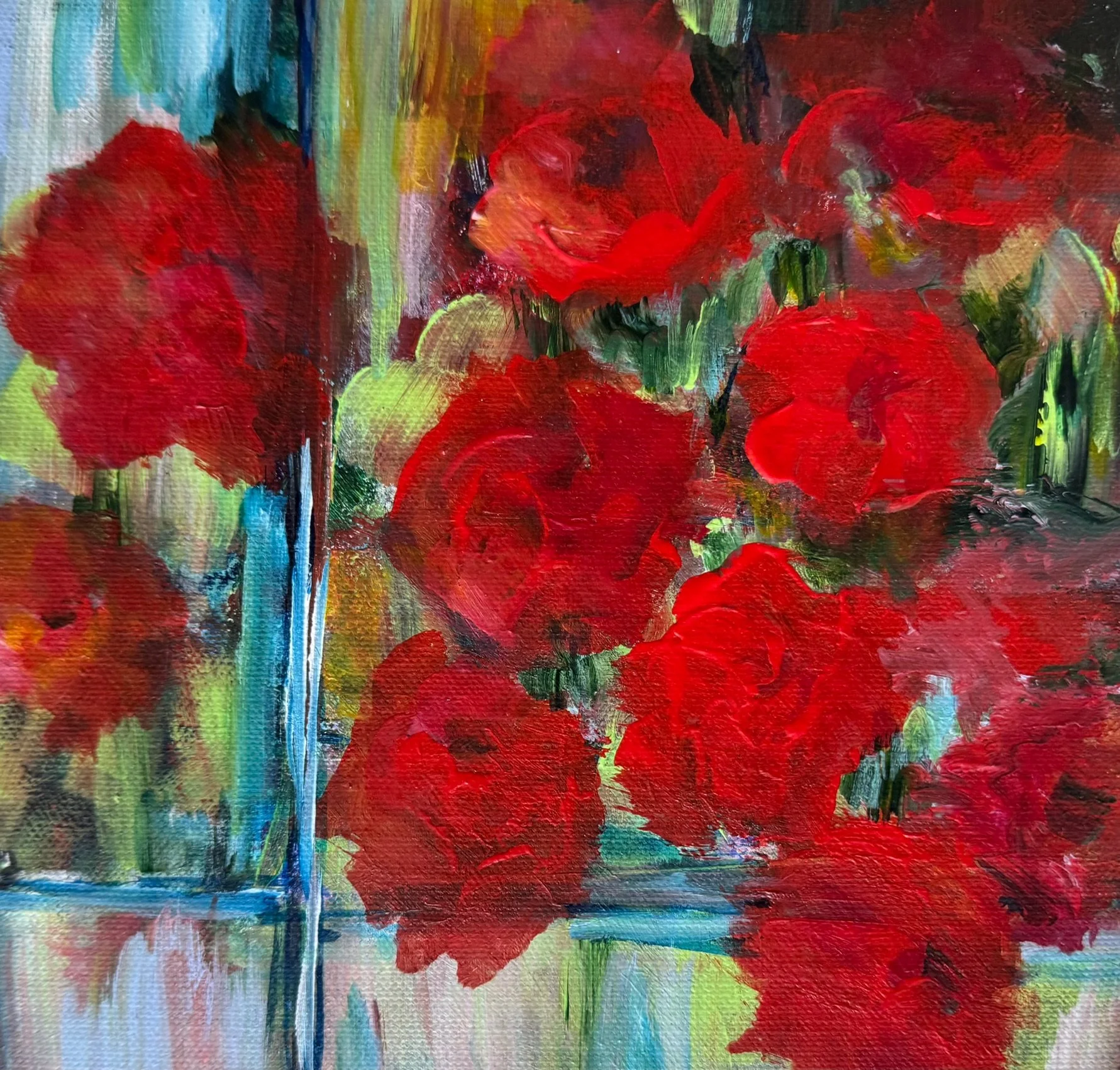 Isla Blooms
8x8
Acrylic on Canvas