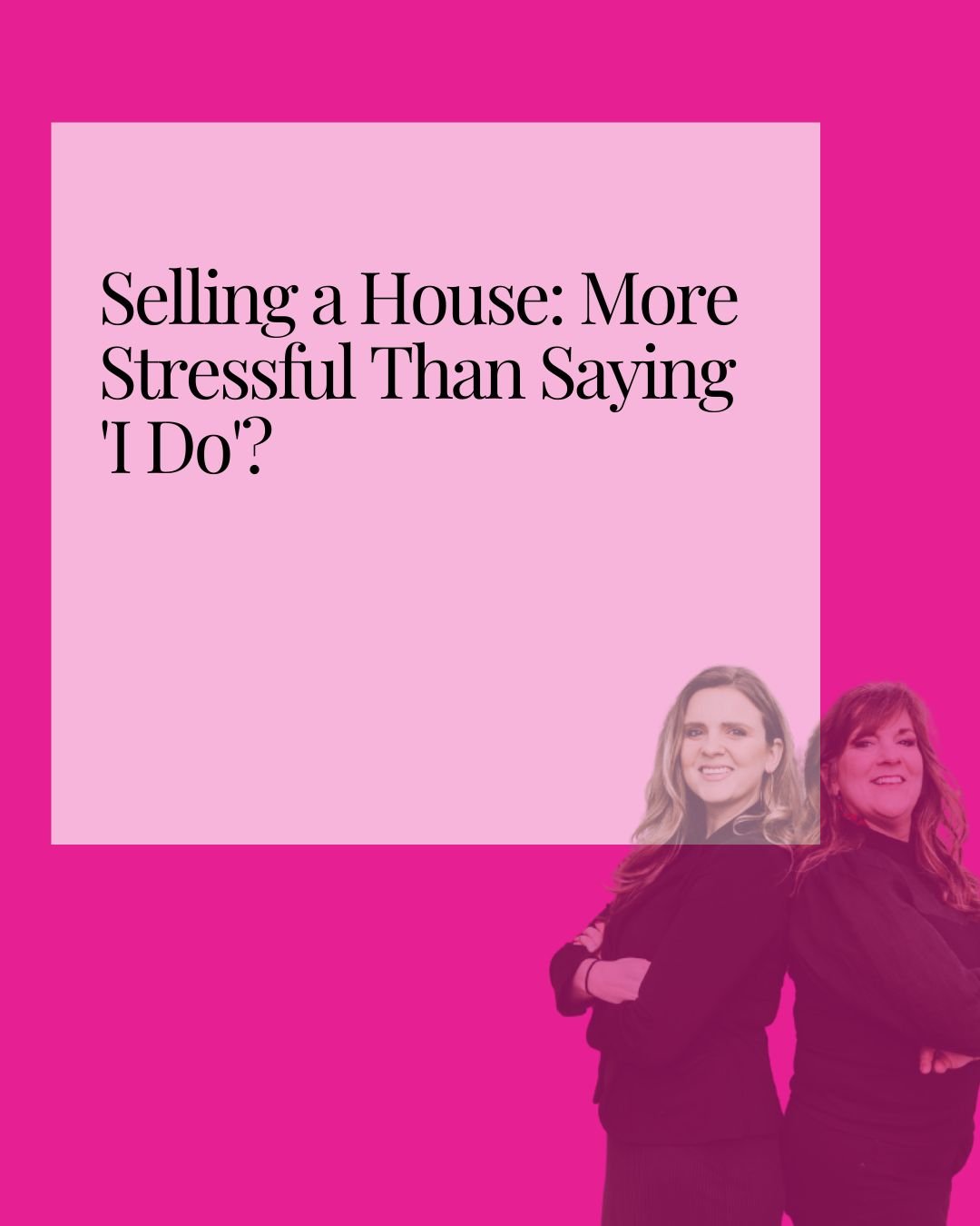 Selling a House: More Stressful Than Saying 'I Do'?
