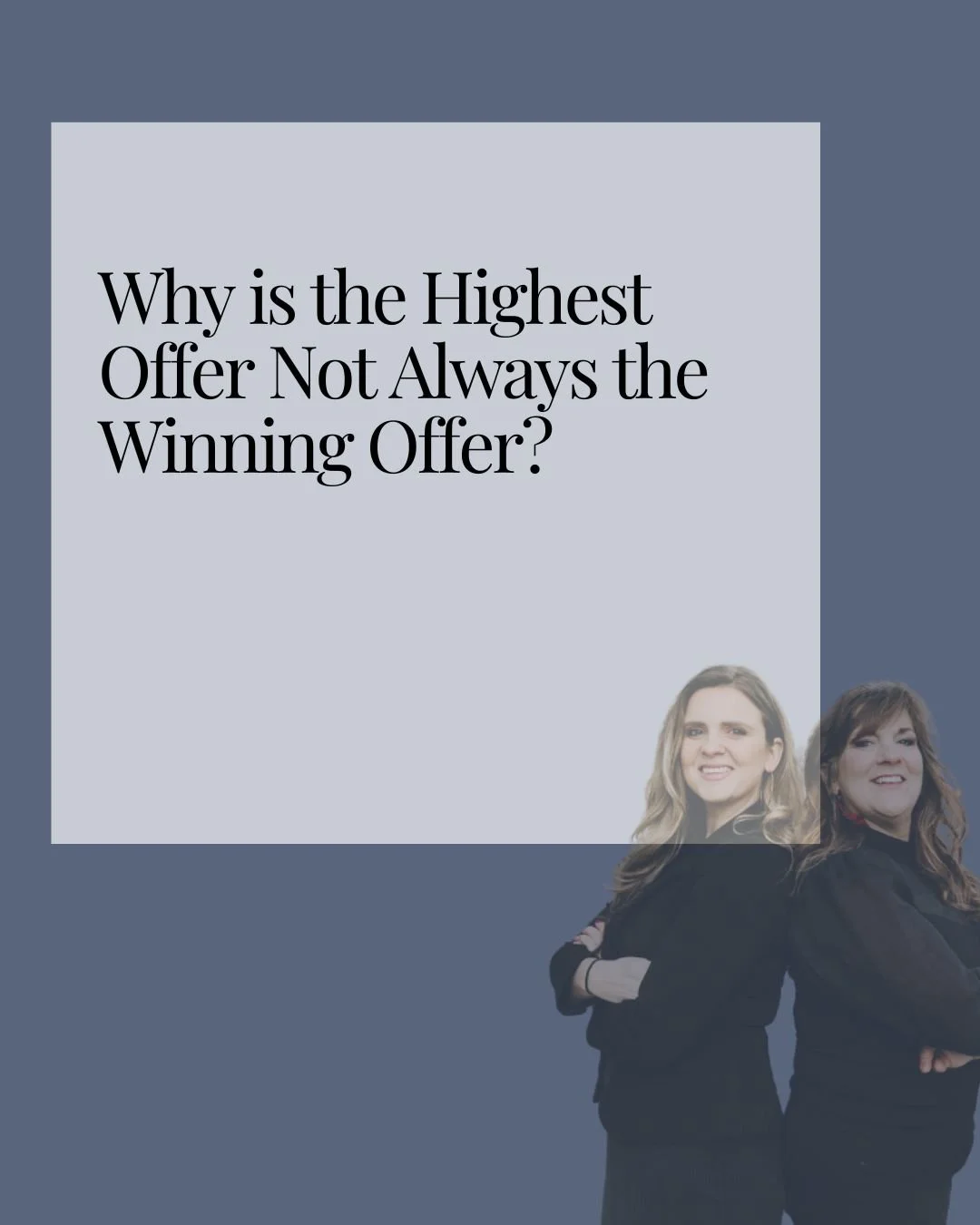 Why is the Highest Offer Not Always the Winning Offer?