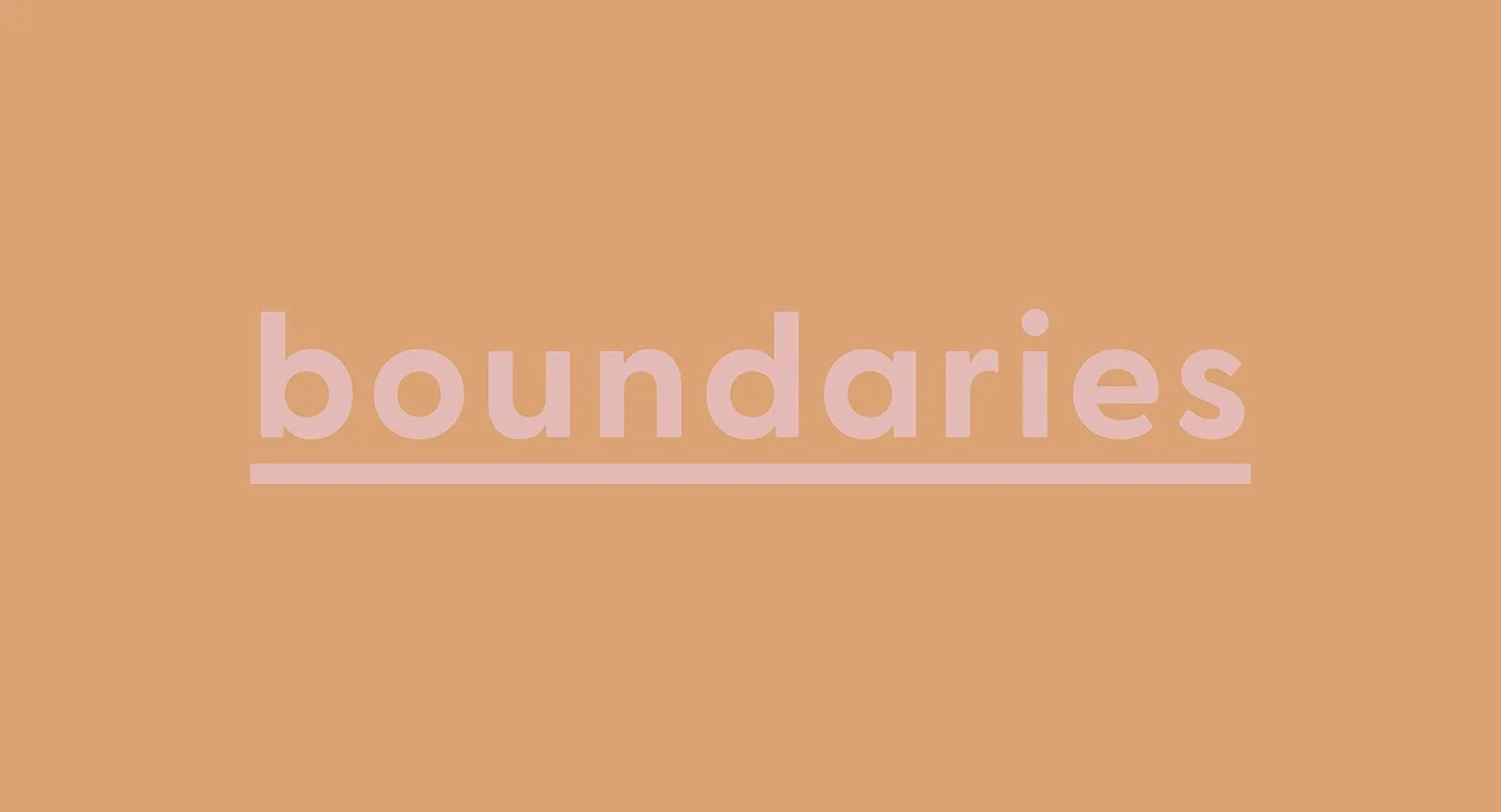 Boundaries