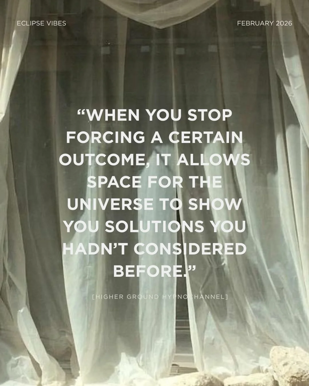 What if there is a higher force that can see there&rsquo;s a faster path for you to move through the maze?

What if it works out better than you could have imagined? 

What would be your next step if you completely backed yourself?

We talk more abou