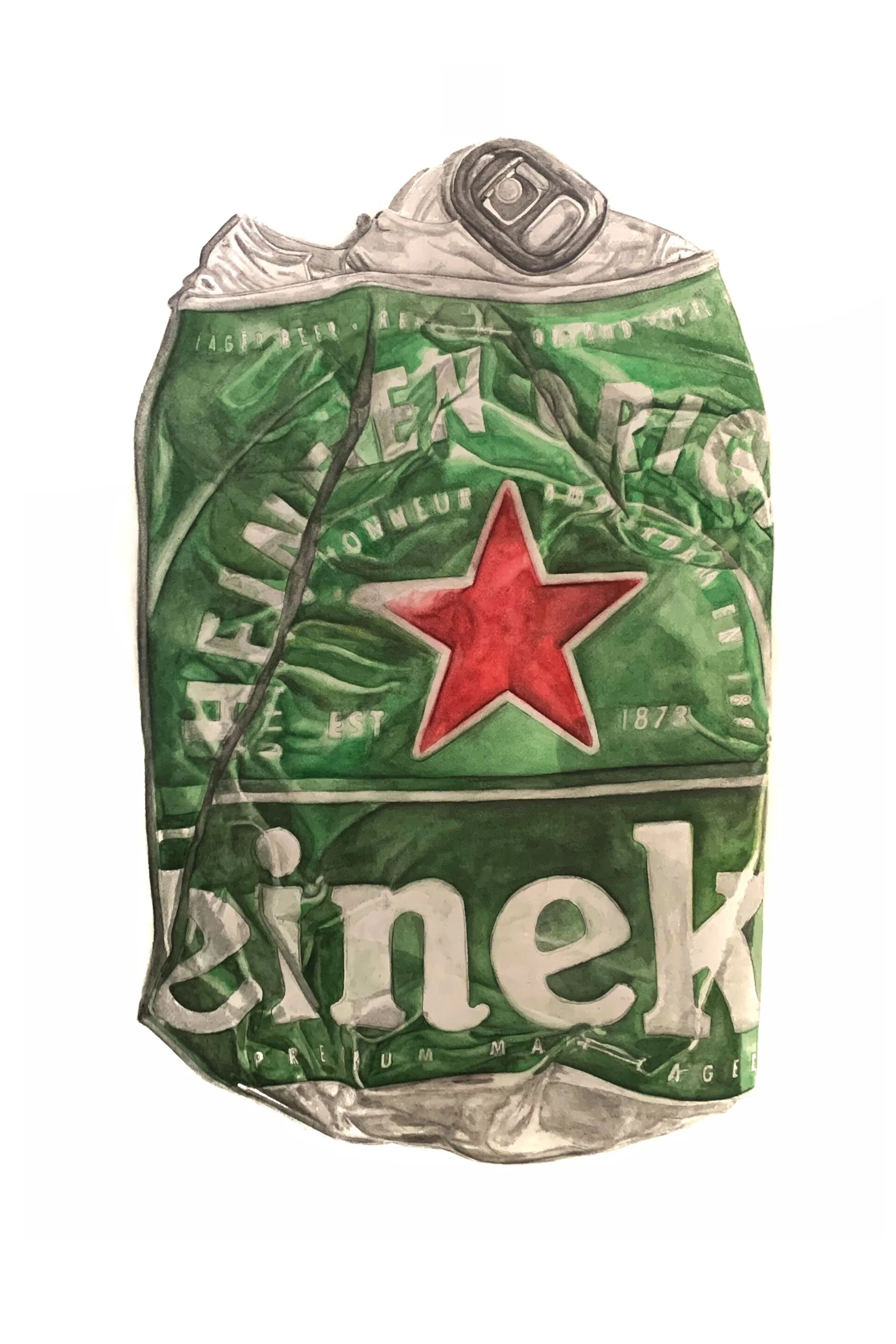 CRUSHED HEINEKEN