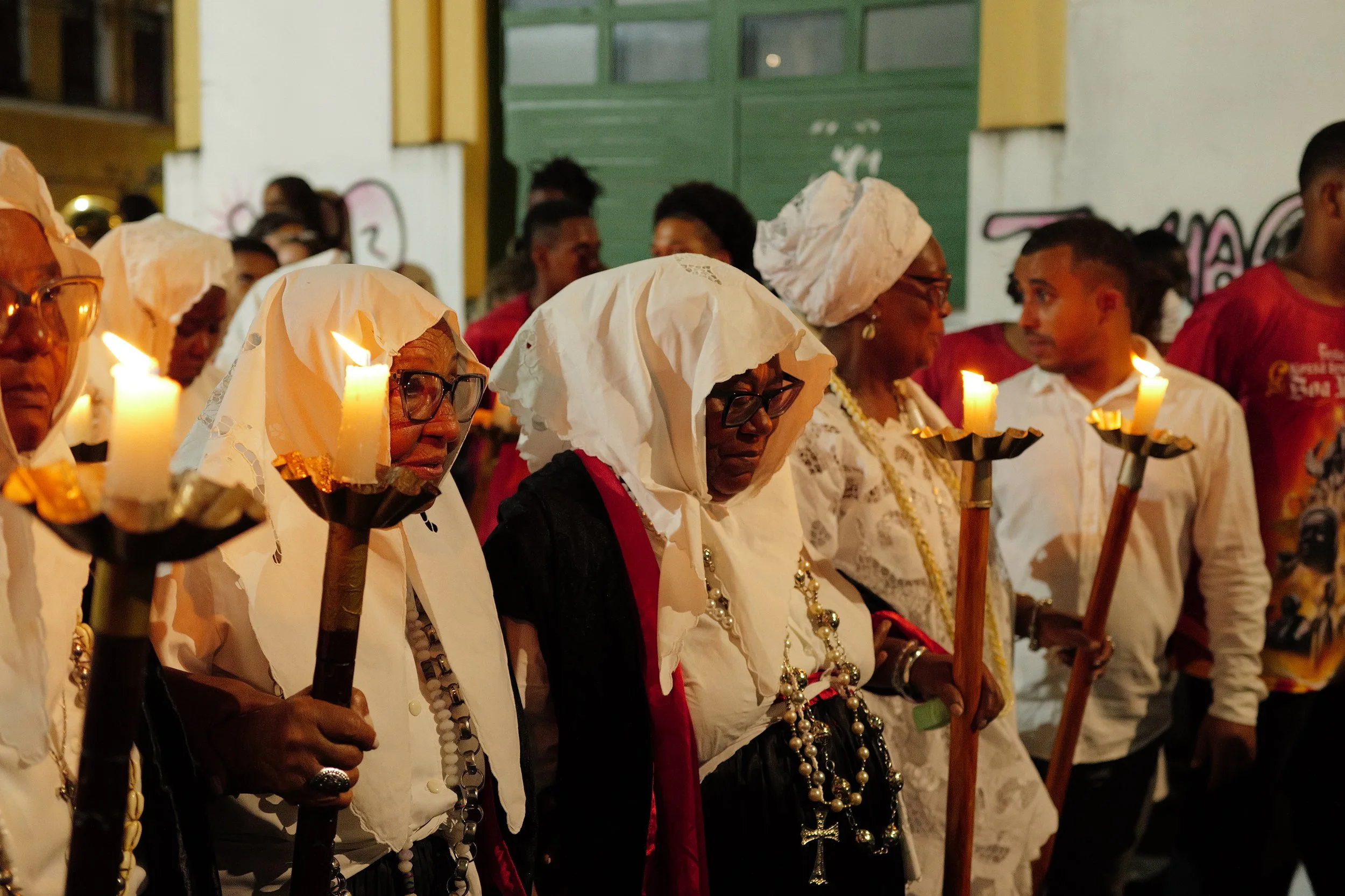 Nilza Prado, Nice Leite and members of Irmandade de Nossa Senhora da Boa Morte 2026 