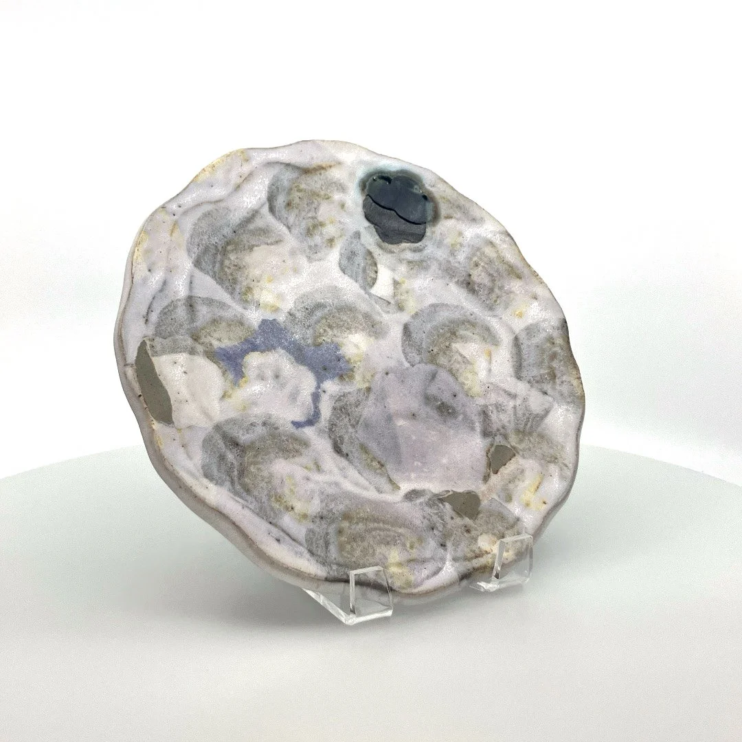 Sanam Emami: Side plate with floating patterns