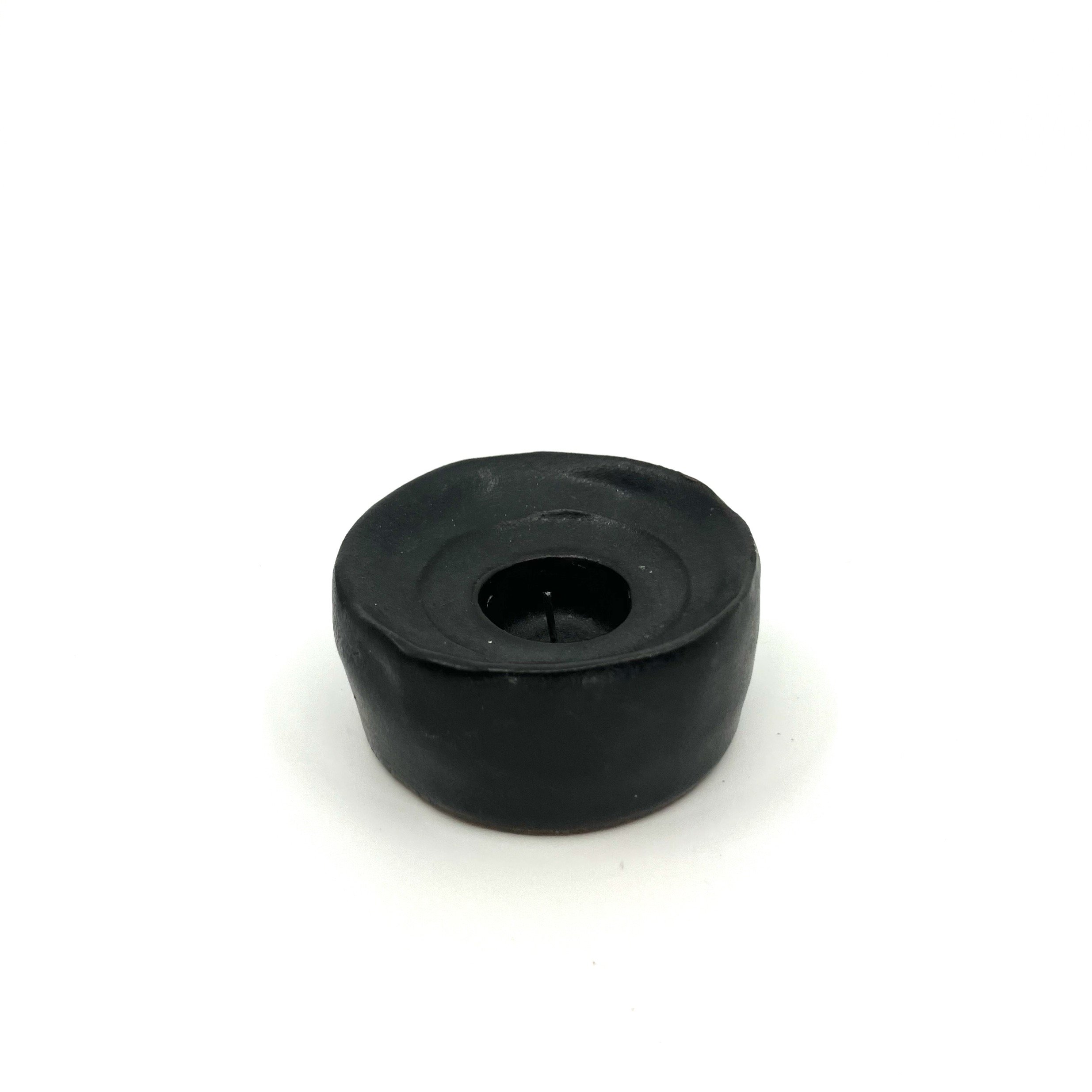 Katie Coughlin: Black Candleholder