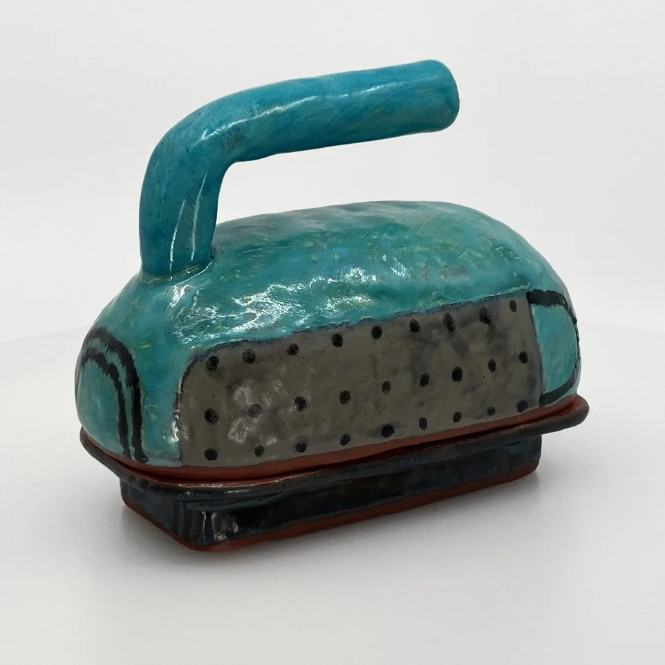 Holly Walker: Butter Dish with hollow handle