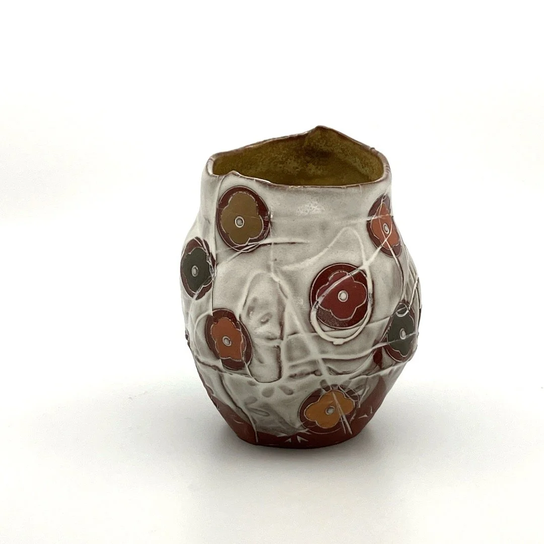 Breana Ferreira: Yellow Polka Pattern Cup