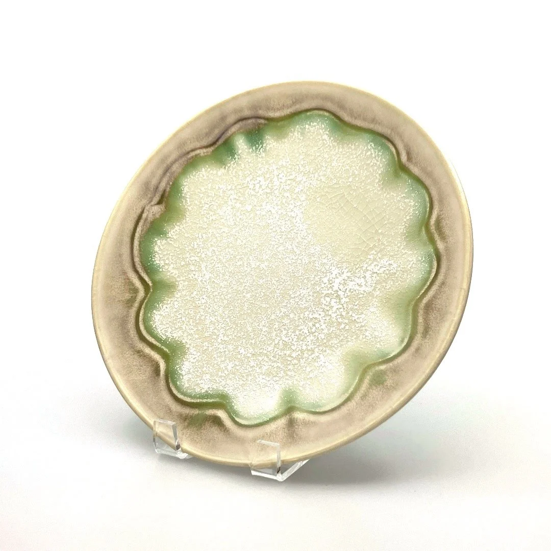 Aysha Peltz: Large White Dinner Plate