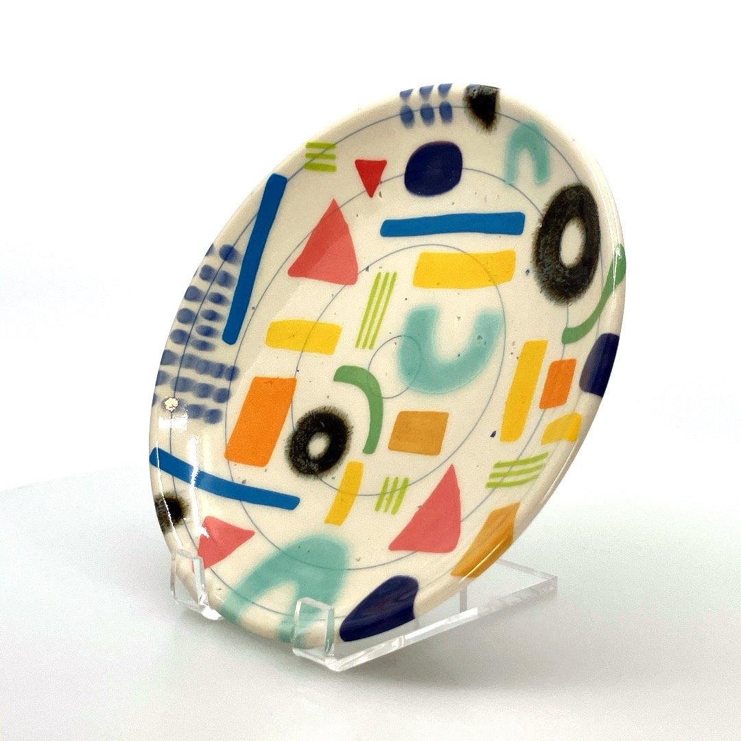 Didem Mert: Rain-Bubbly Salad/Side Plate